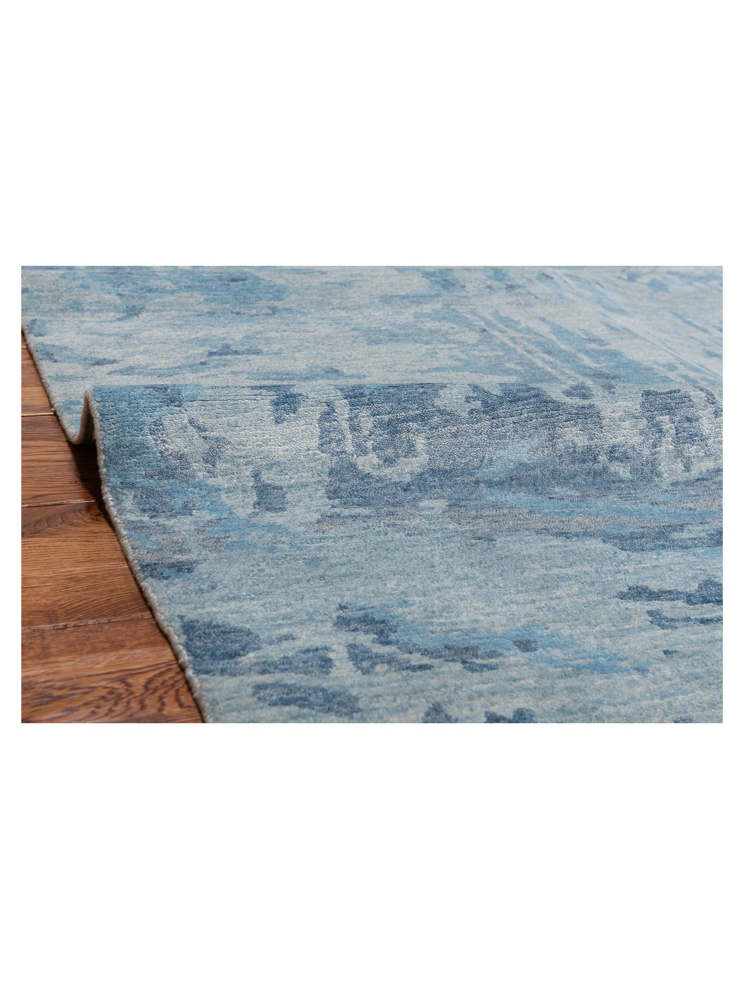 Tibetino 122586 Blue 4x5.10 Hand Knotted Rug