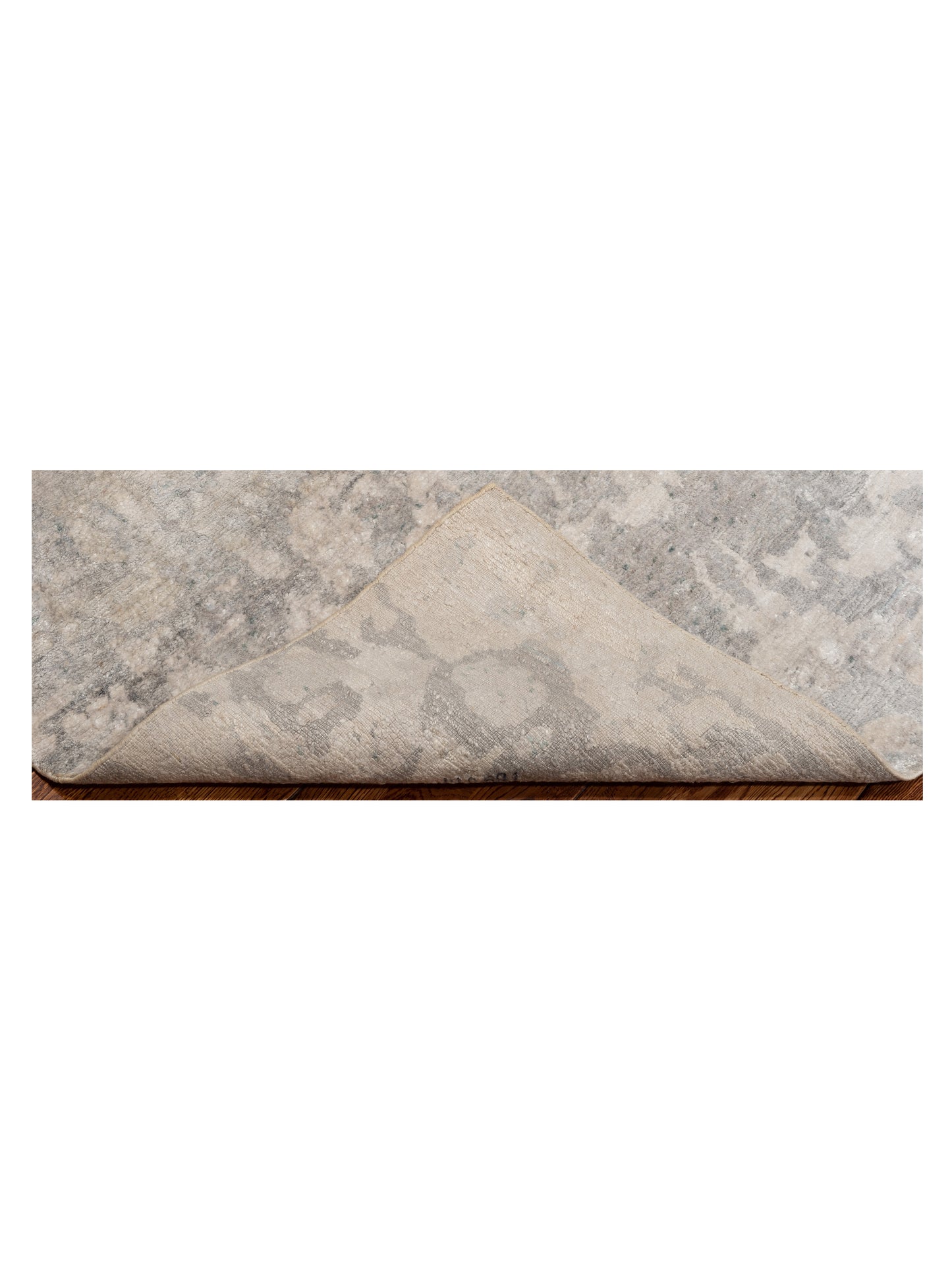 Tibetino 122591 Silver Gray 8.8x11.9 Hand Knotted Rug