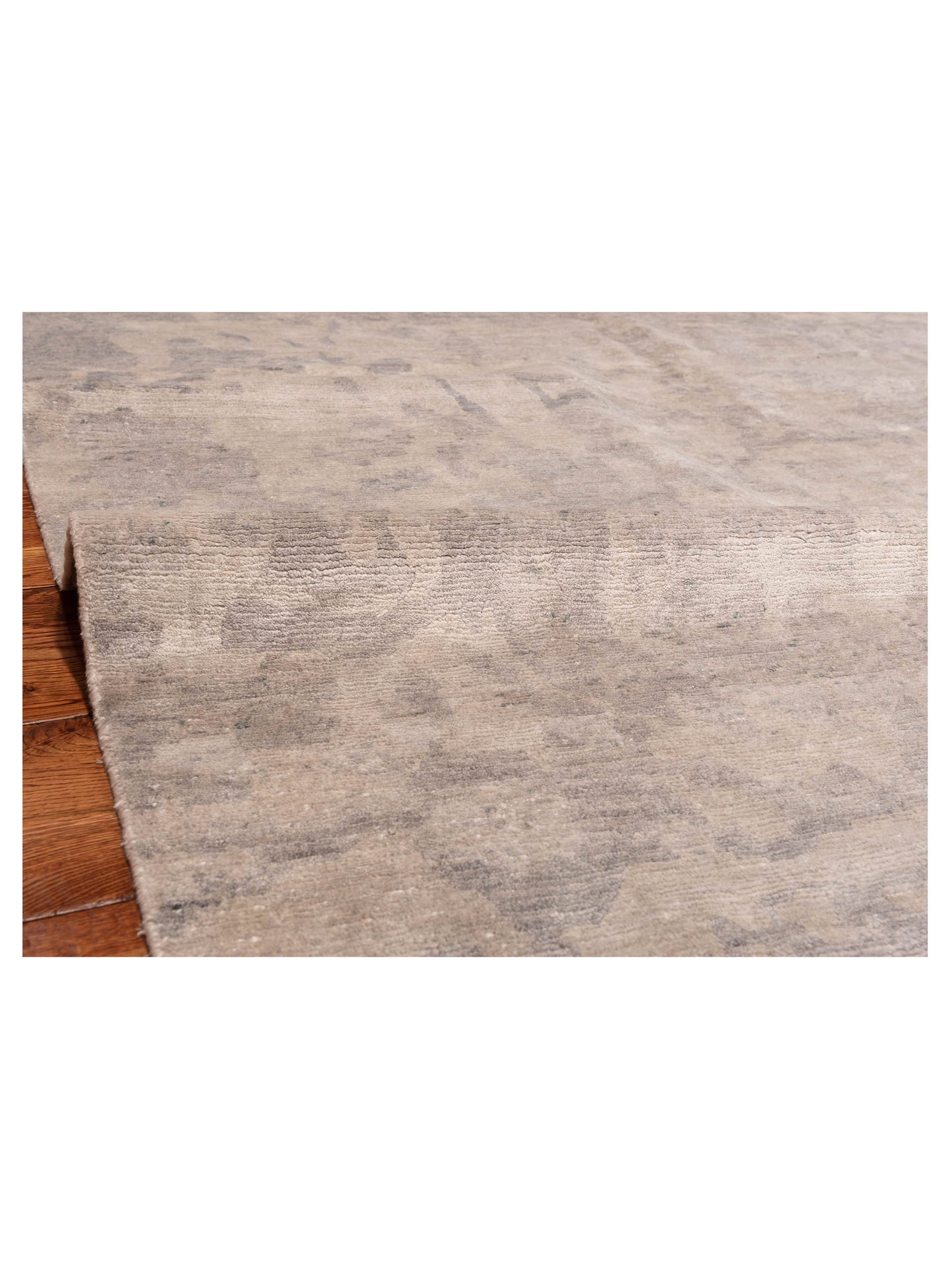 Tibetino 122594 Ivory Gray 6.2x8.9 Hand Knotted Rug