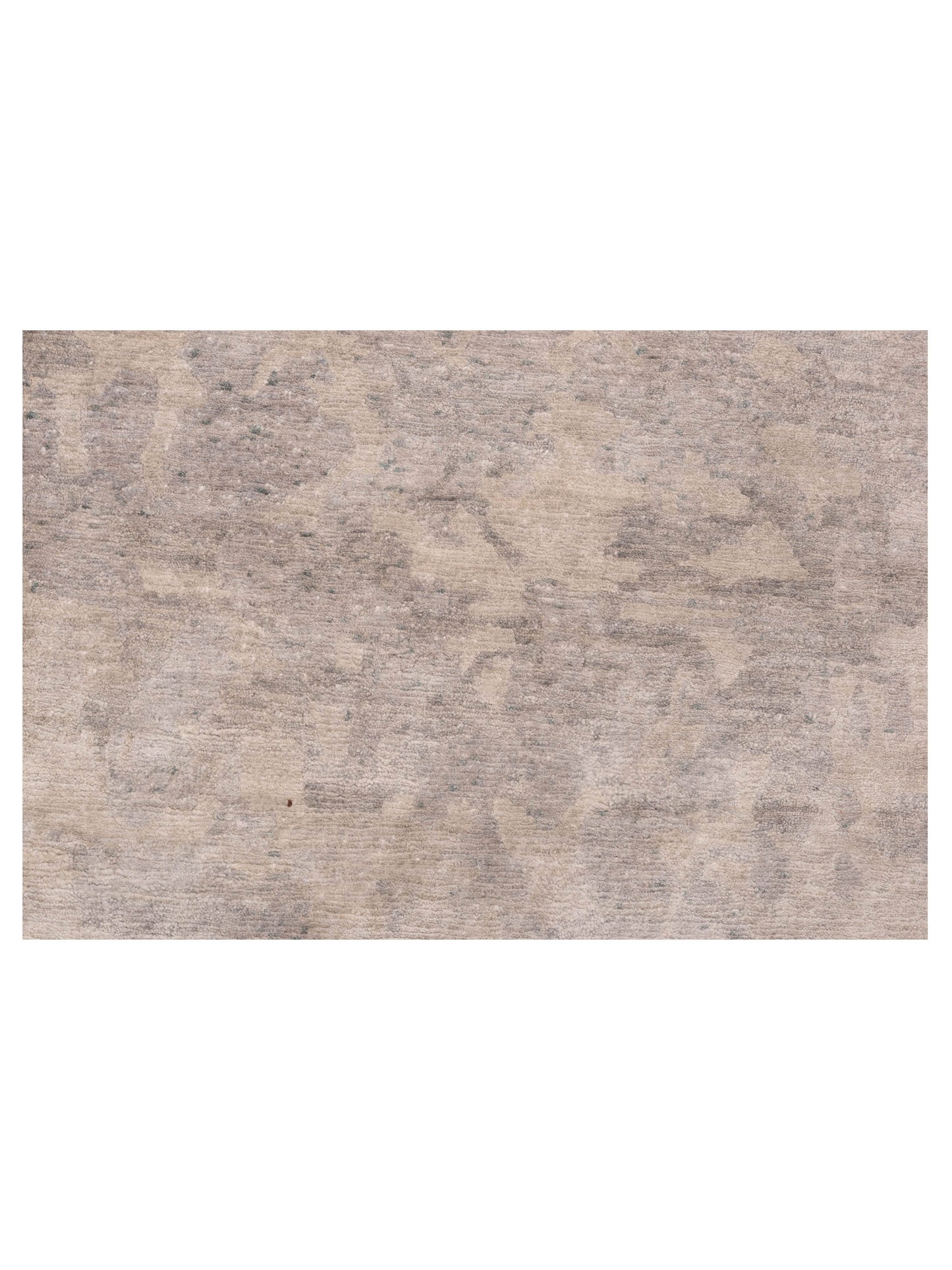 Tibetino 122594 Ivory Gray 6.2x8.9 Hand Knotted Rug