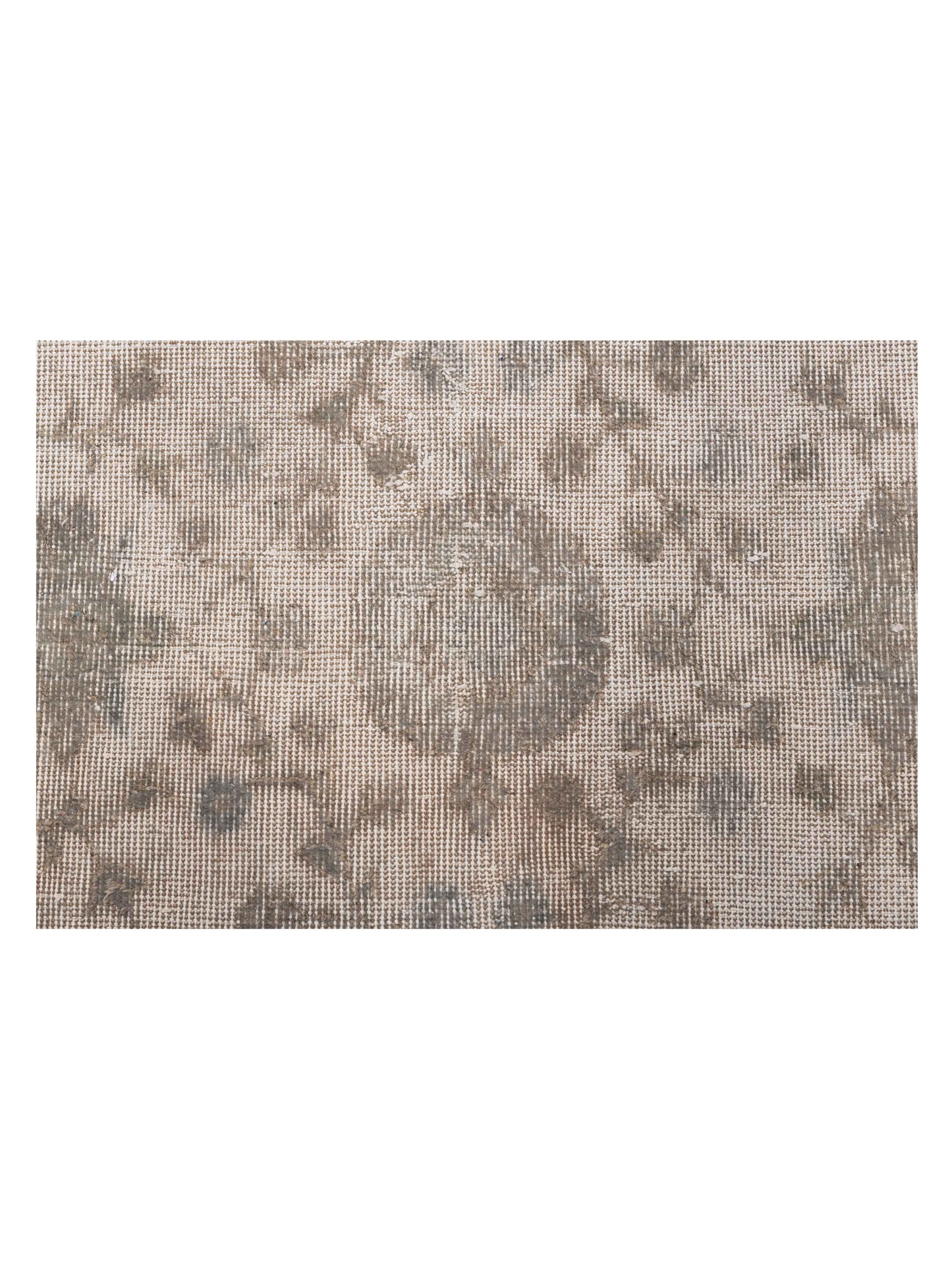 Vintage 122705 Light Gray 8.9x11.7 Hand Knotted Rug