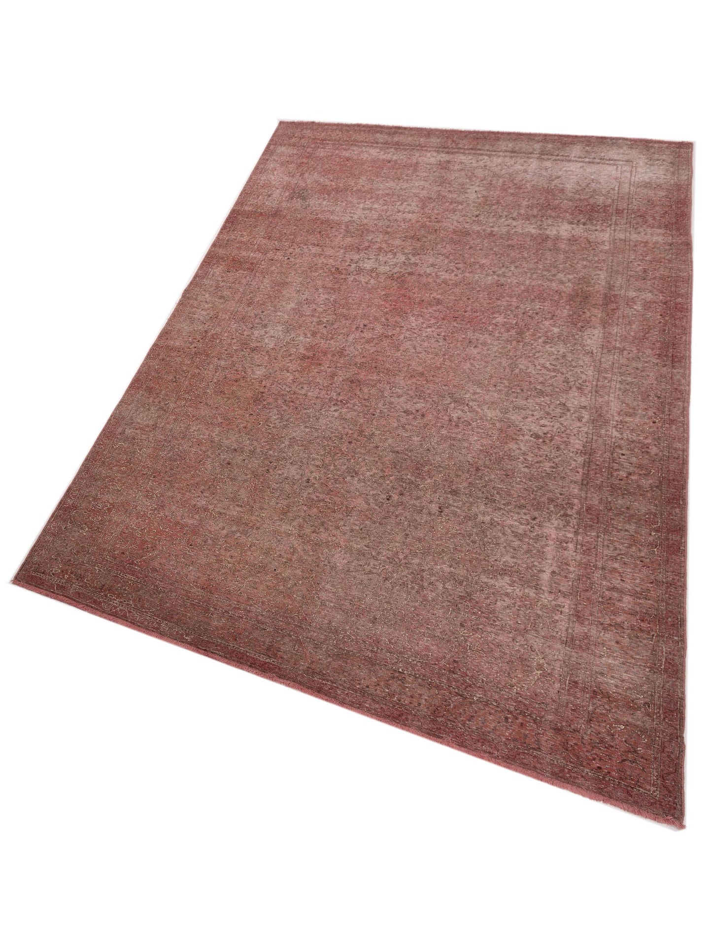 Vintage 122810 Pink 6.5x9.7 Hand Knotted Rug