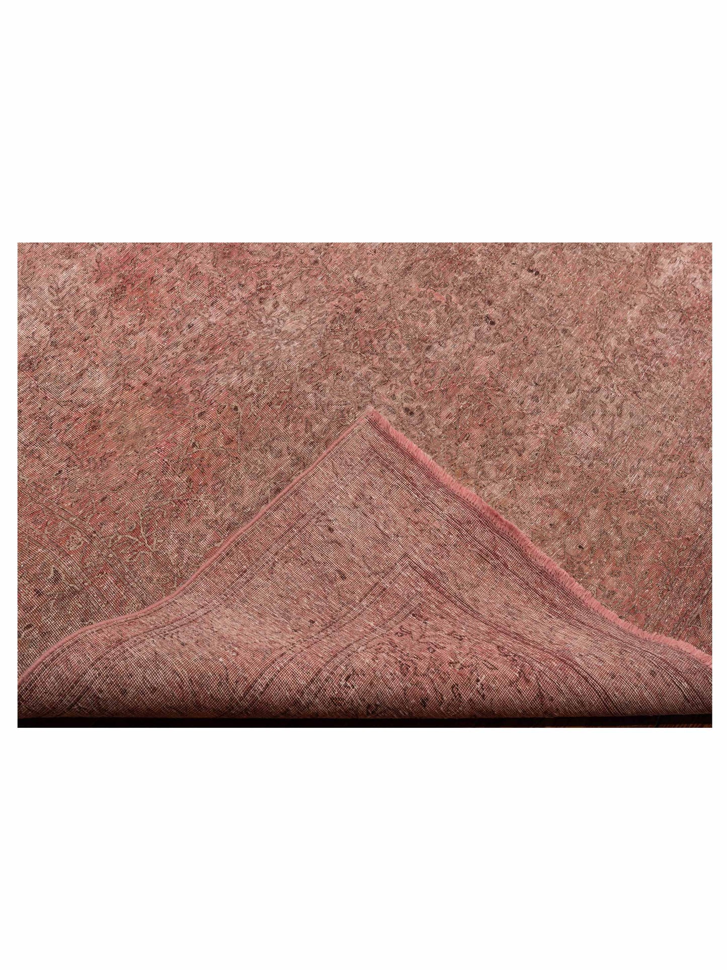 Vintage 122810 Pink 6.5x9.7 Hand Knotted Rug