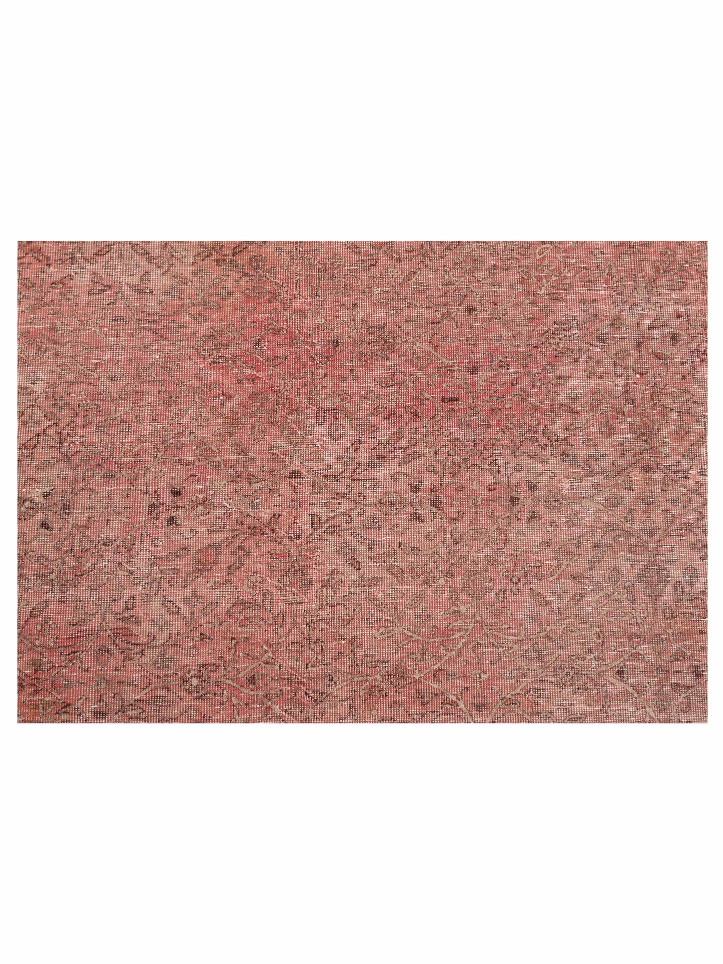 Vintage 122810 Pink 6.5x9.7 Hand Knotted Rug