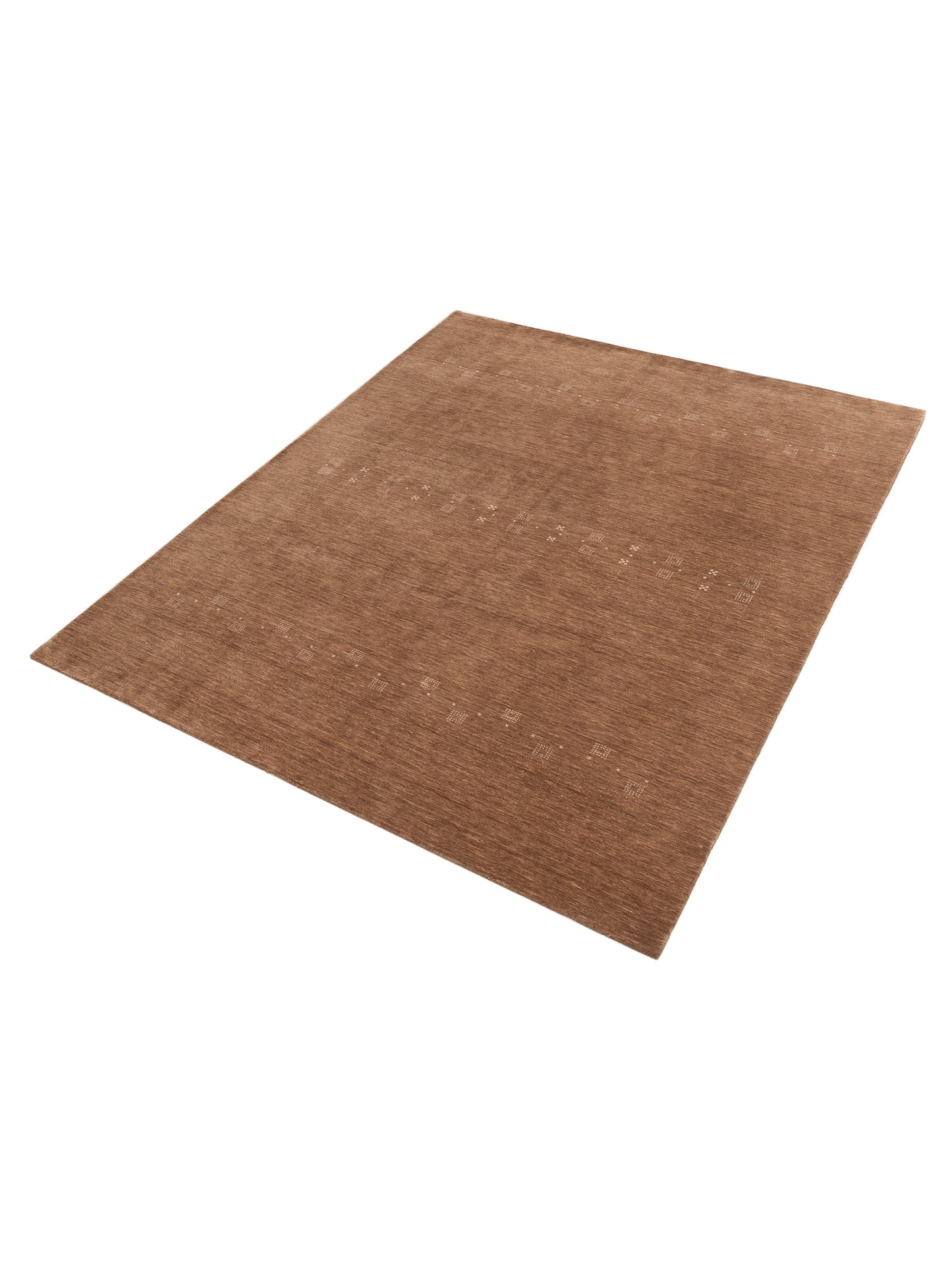 Himalayan 122819 Brown 8x9.8 Hand Knotted Rug