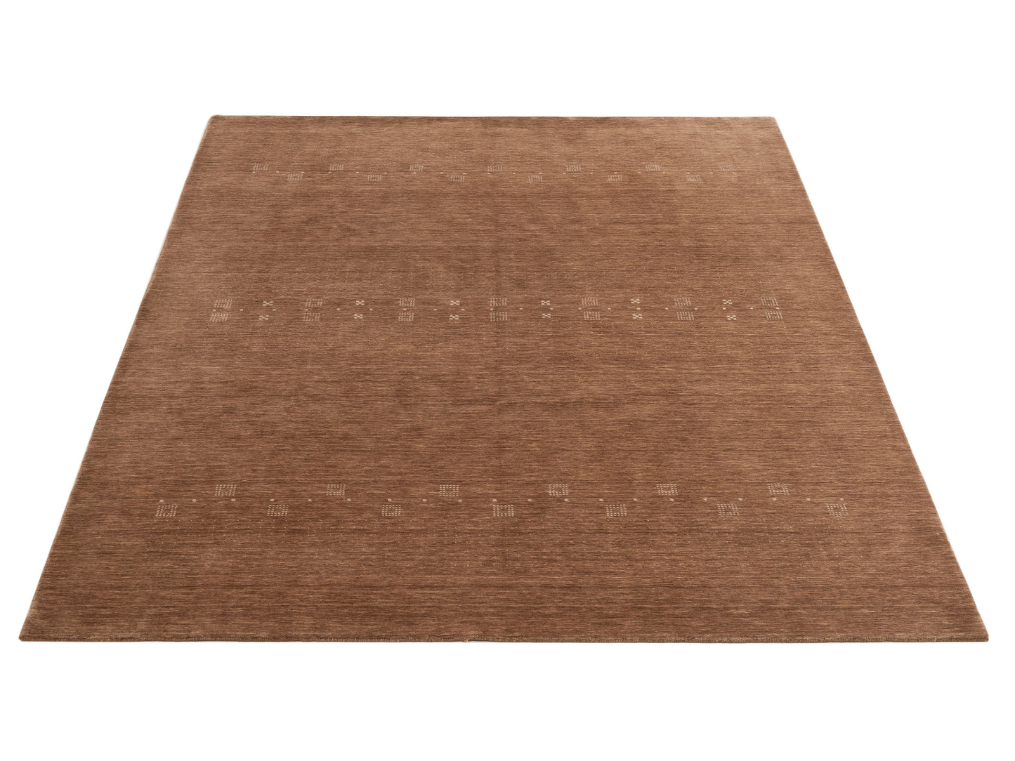 Himalayan 122819 Brown 8x9.8 Hand Knotted Rug