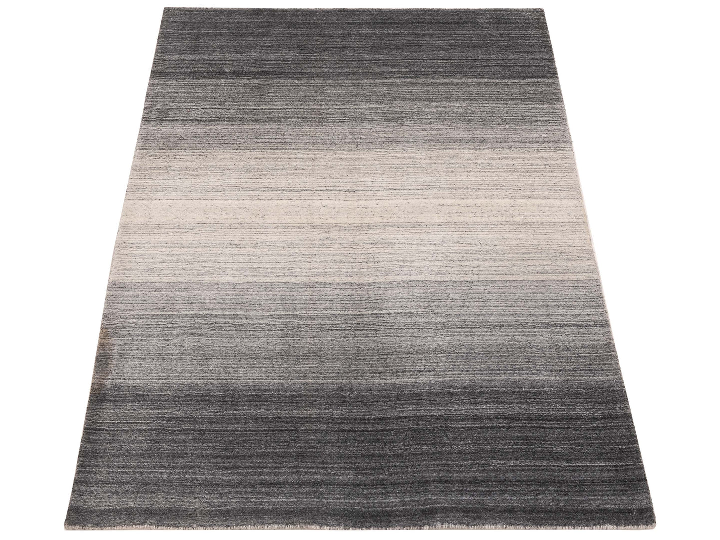 Himalayan 123017 Gray 4x5.10 Hand Knotted Rug