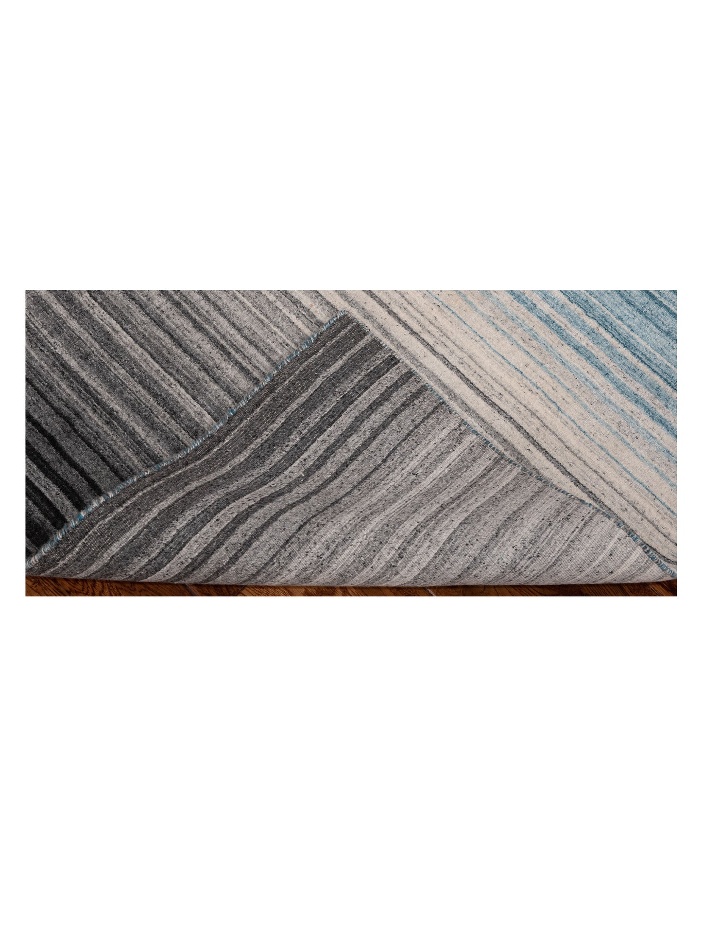 Himalayan 123025 Gray Blue 3x4.10 Hand Knotted Rug
