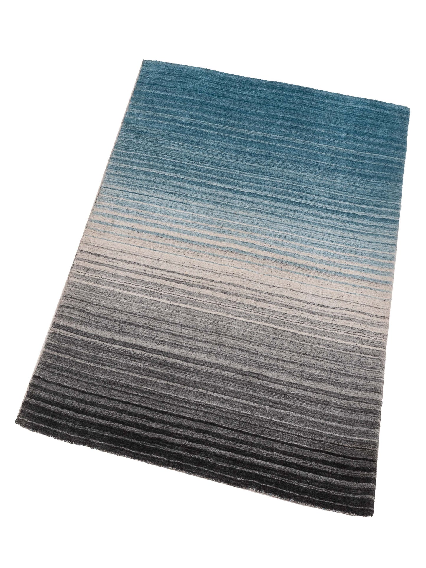 Himalayan 123031 Gray Blue 3x4.10 Hand Knotted Rug