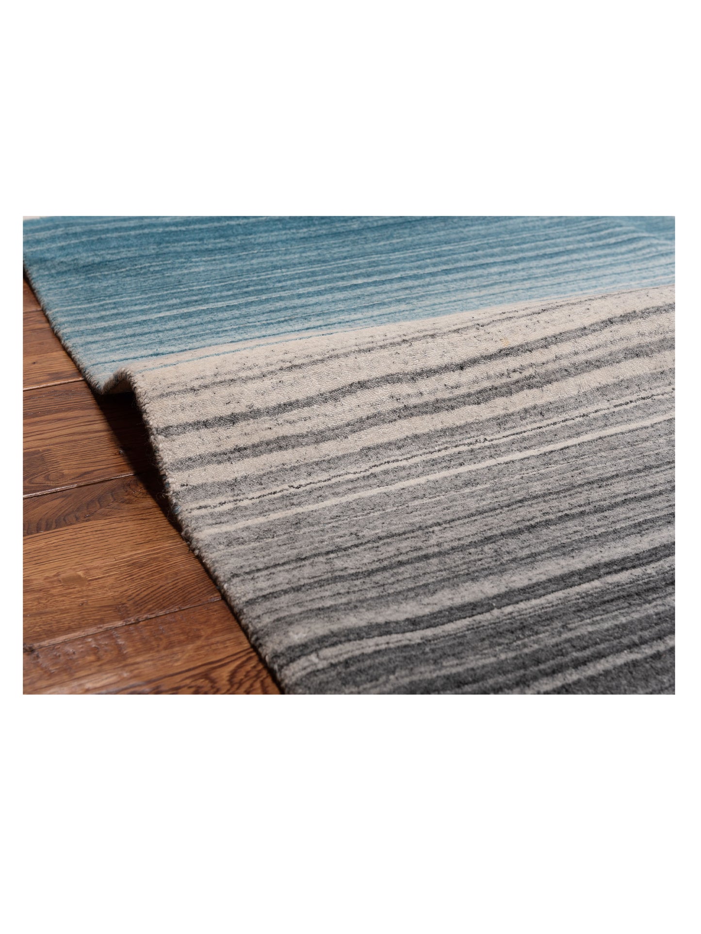 Himalayan 123031 Gray Blue 3x4.10 Hand Knotted Rug