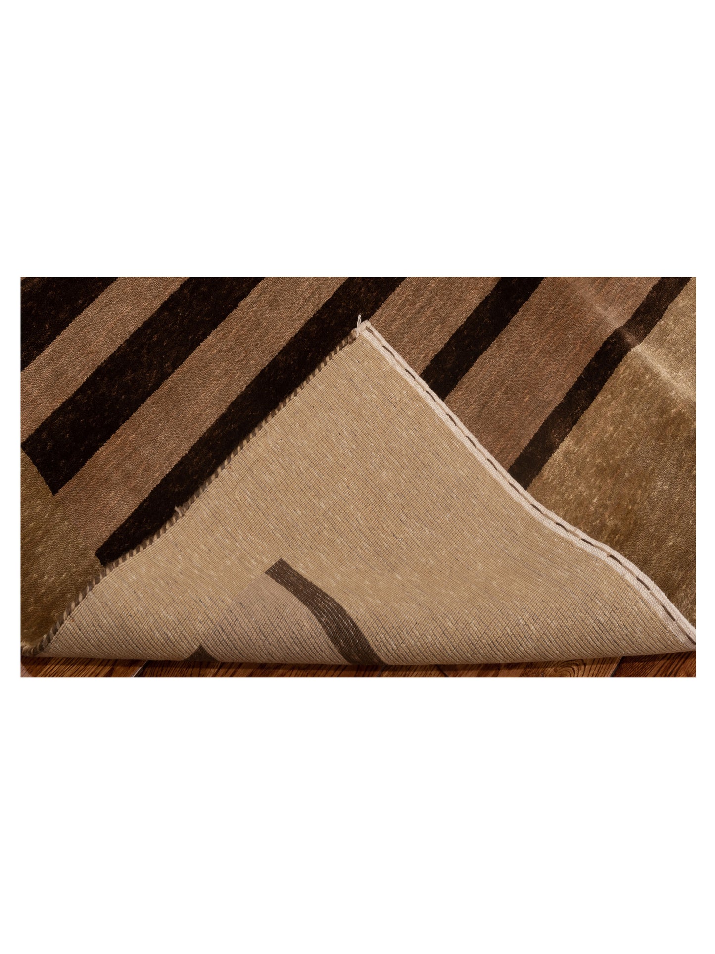 Himalayan 123070 Brown 5.3x7.5 Hand Knotted Rug