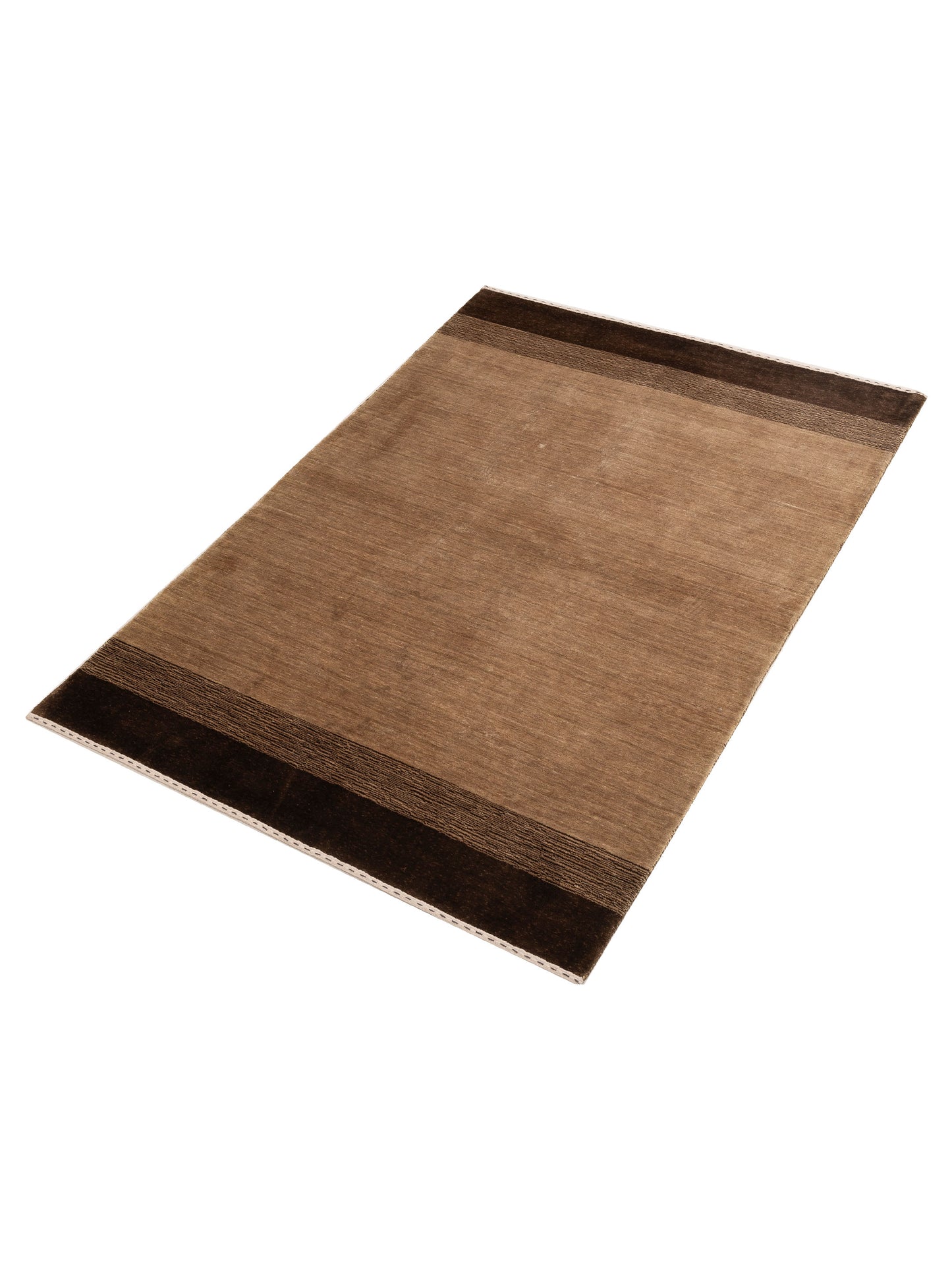 Himalayan 123074 Brown 5.2x7.5 Hand Knotted Rug