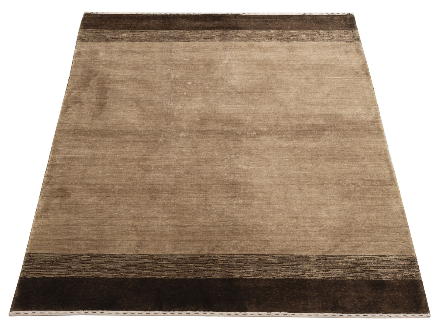 Himalayan 123074 Brown 5.2x7.5 Hand Knotted Rug