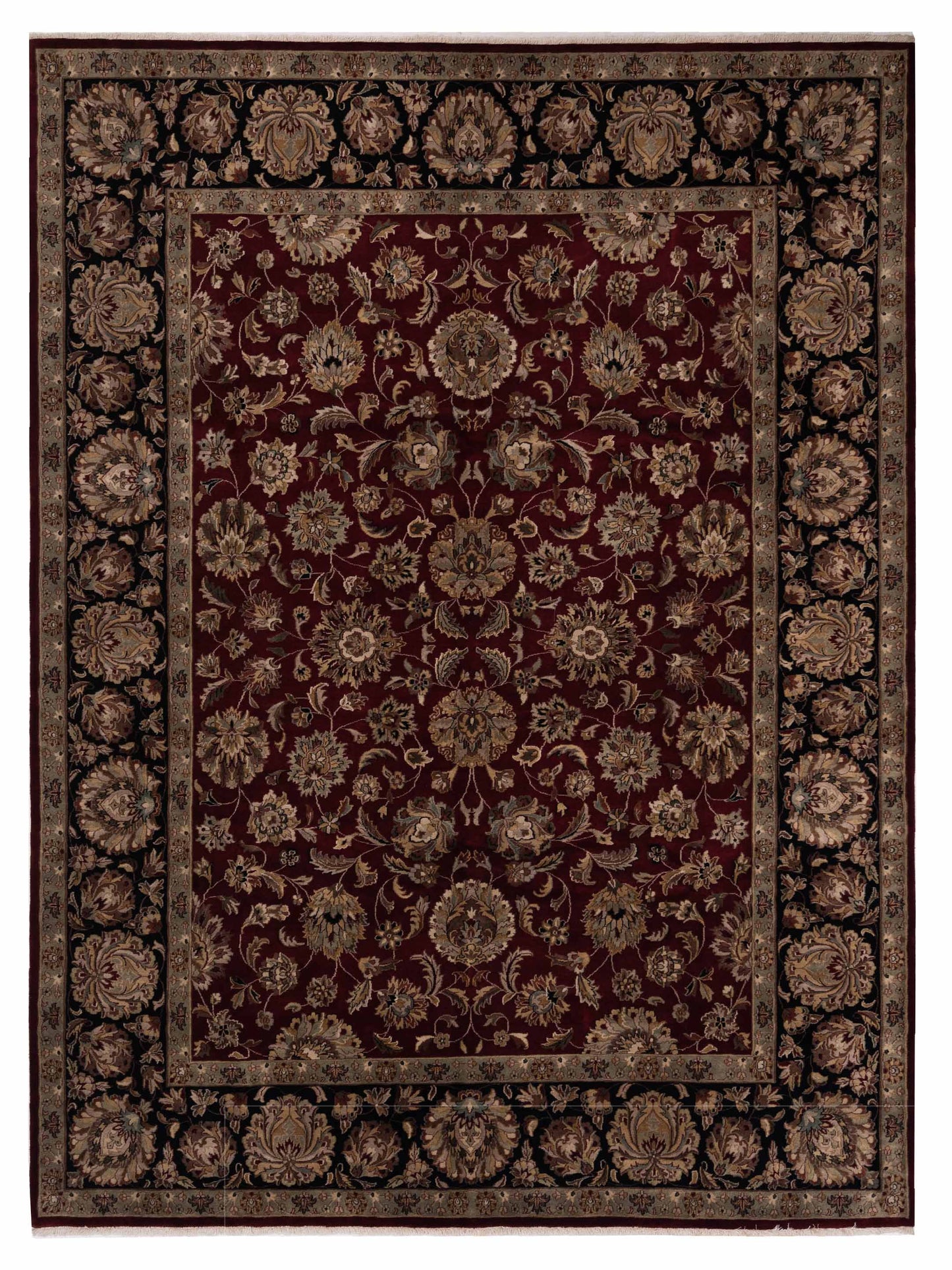 Rajpur Crown Burgundy Black Transitional