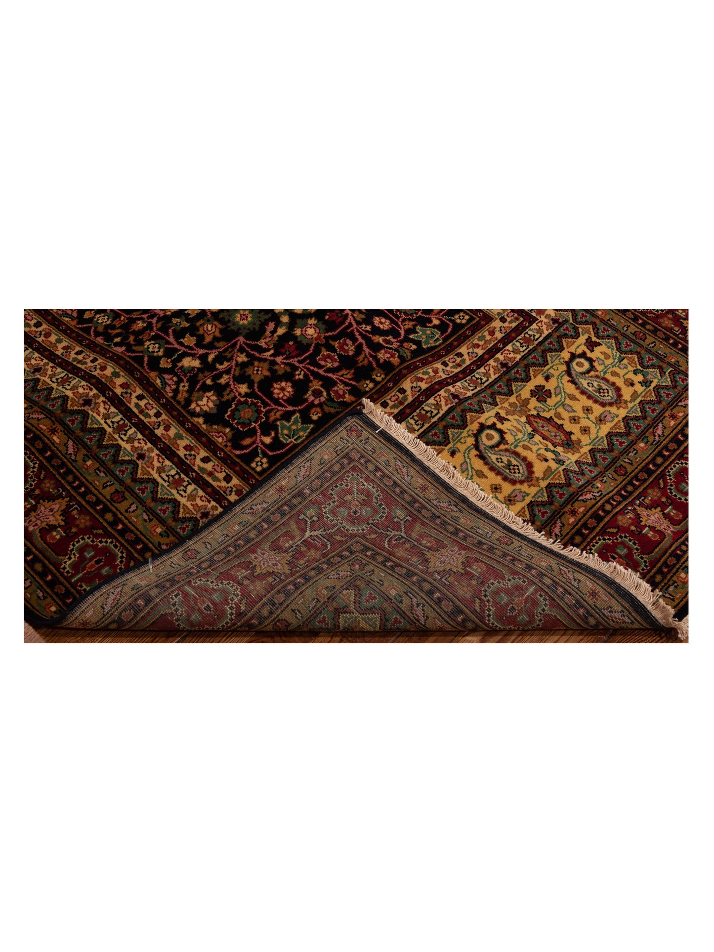 Sivas 123188 Black Red 4.1x6.1 Hand Knotted Rug