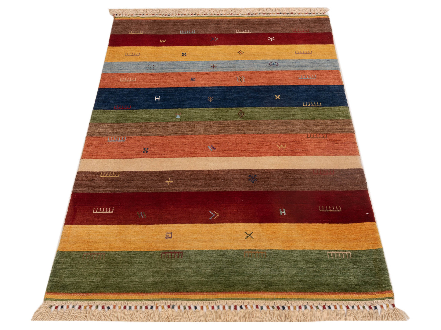 Himalayan 123206 Multi 3.11x6 Hand Knotted Rug