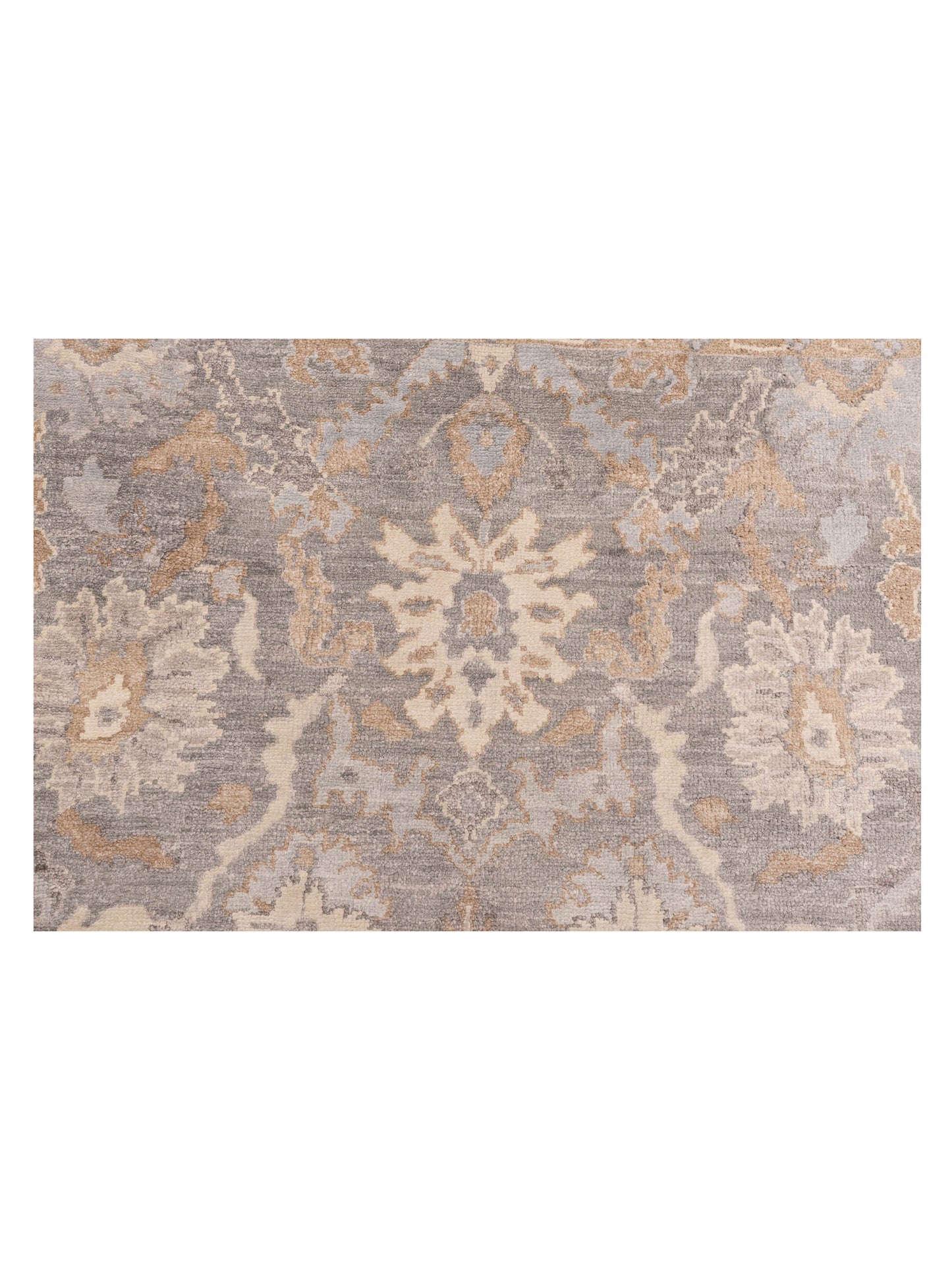 Tibetino 123241 Gray Silver 5.2x7.9 Hand Knotted Rug