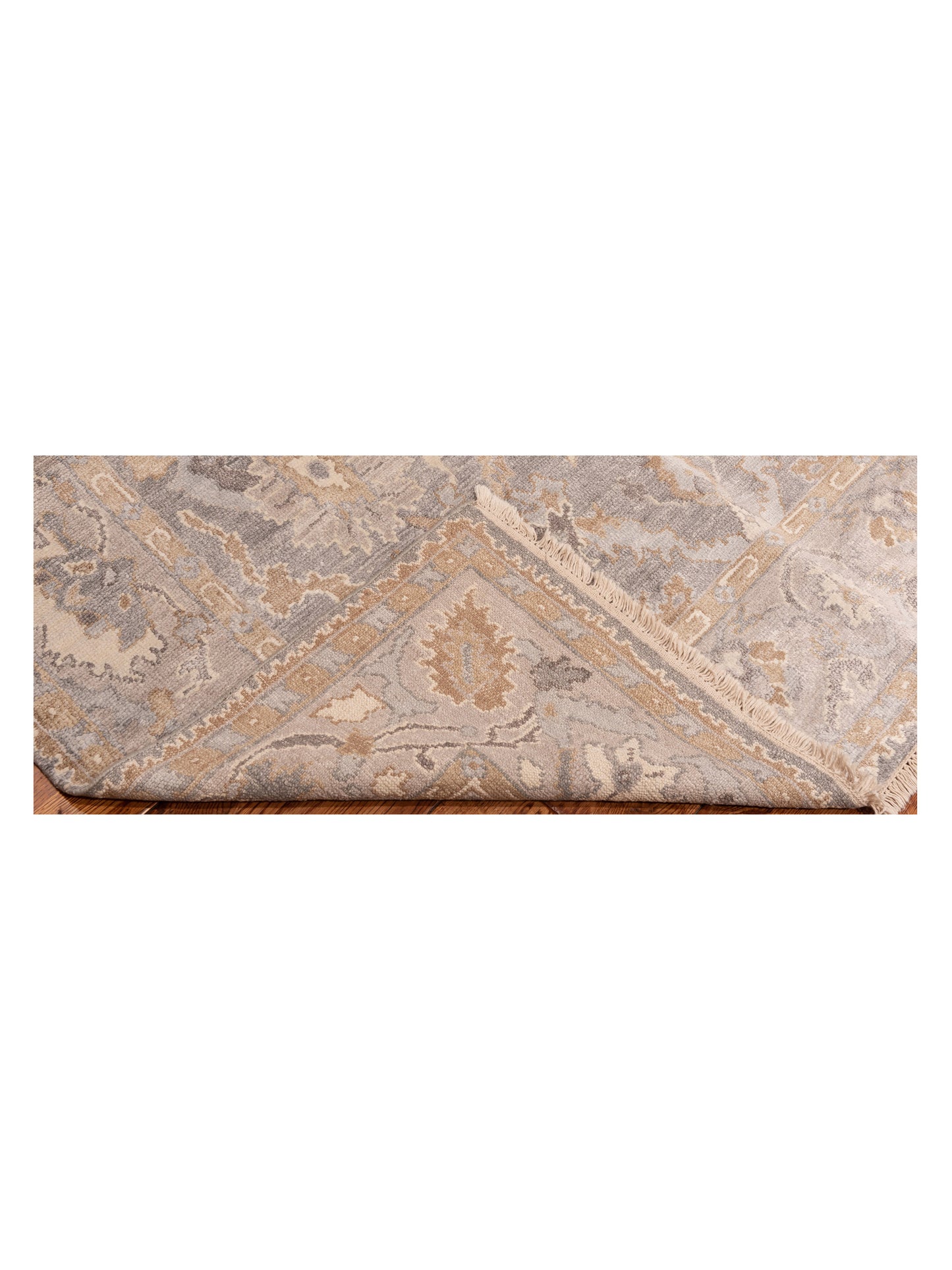 Tibetino 123241 Gray Silver 5.2x7.9 Hand Knotted Rug