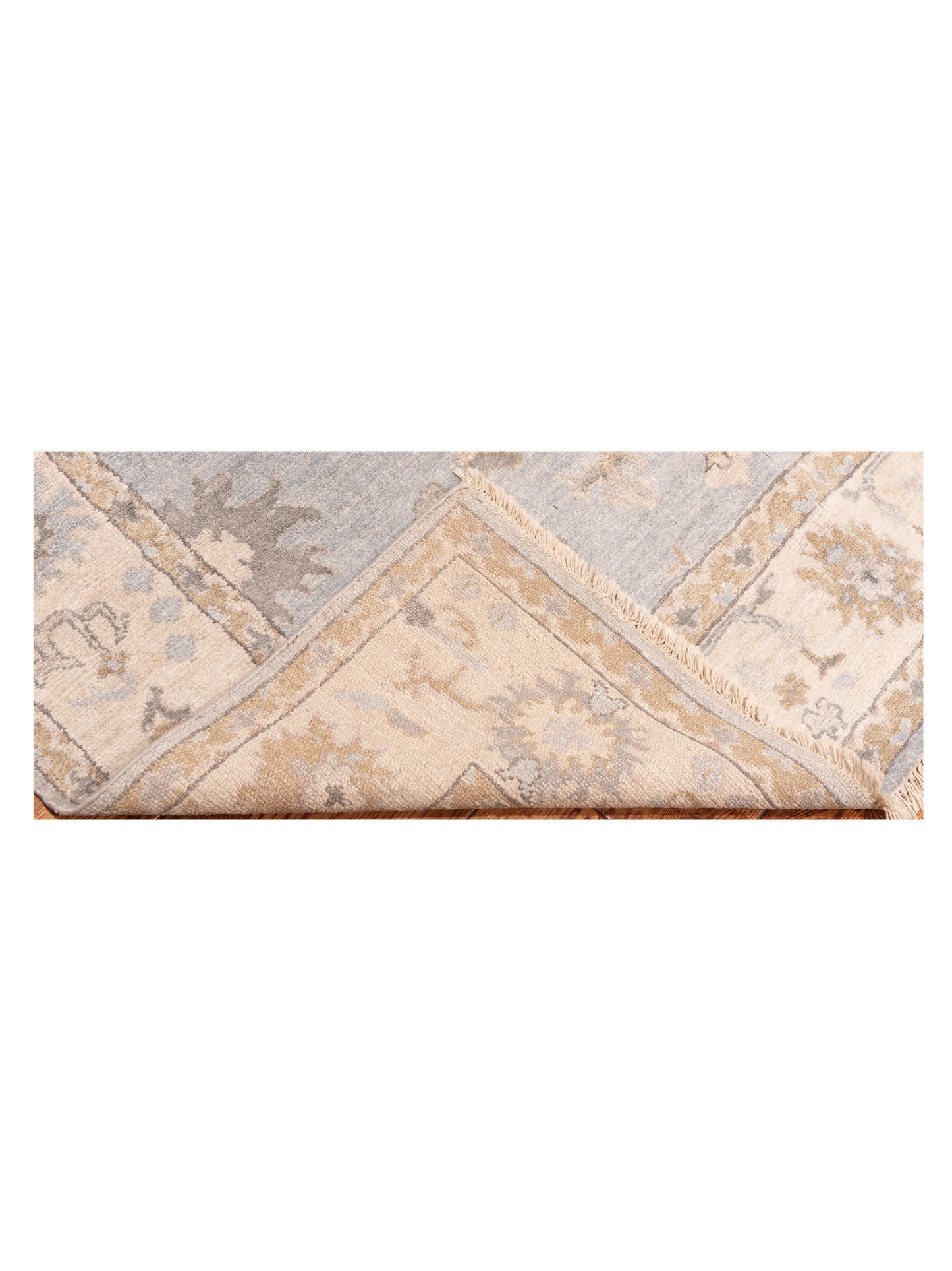 Tibetino 123256 Blue Ivory 4.11x7.10 Hand Knotted Rug