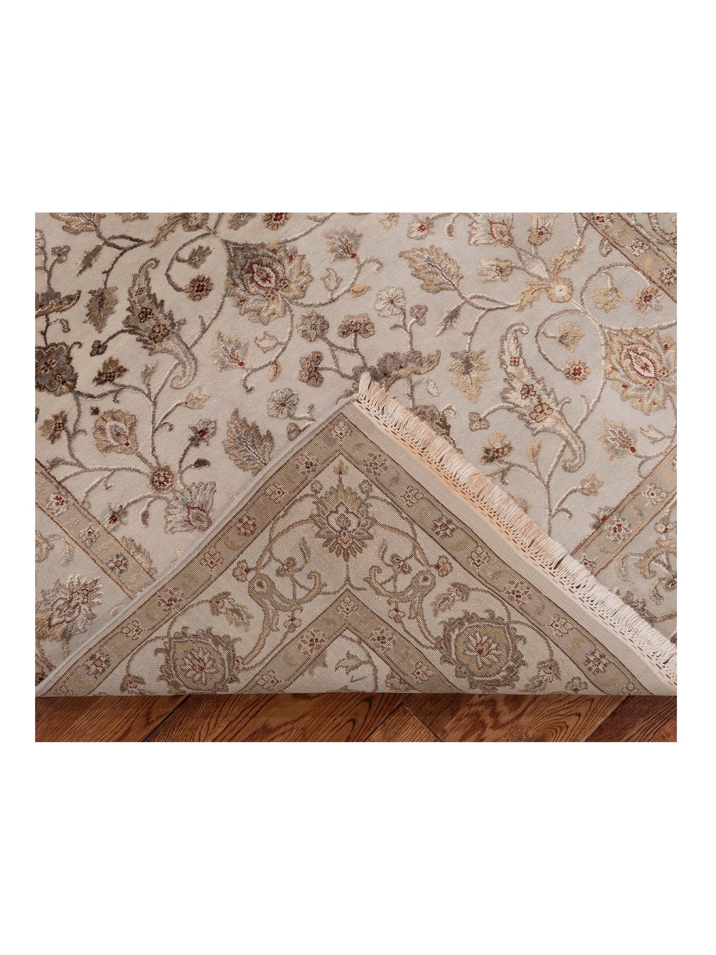 Imperial 123365 Beige Cream 4.1x6 Hand Knotted Rug