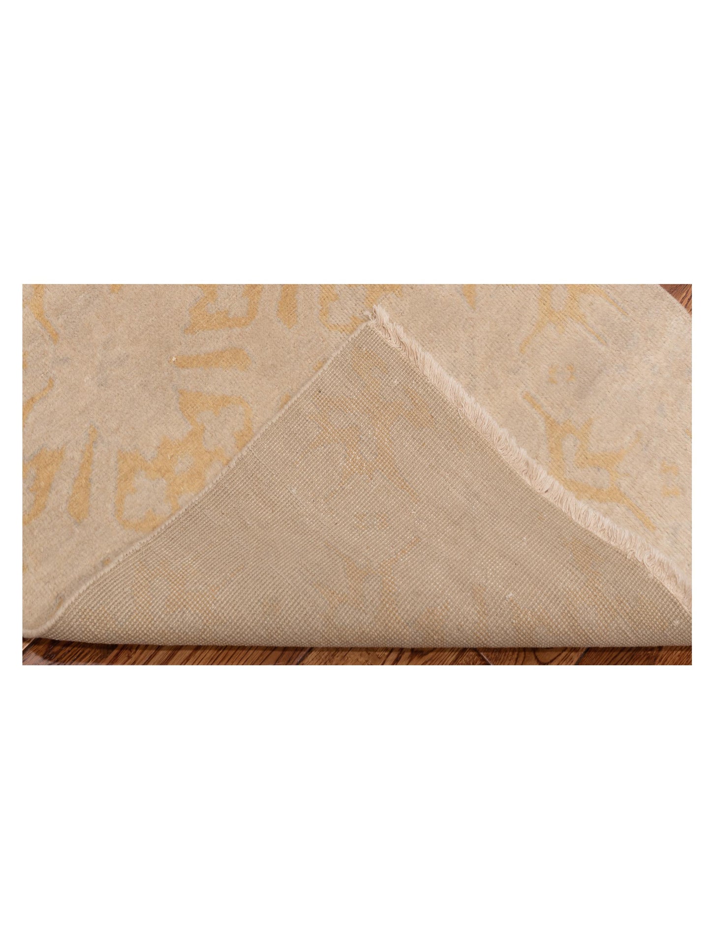 Evren 123399 Beige Gold 2.5x11.9 Hand Knotted Rug