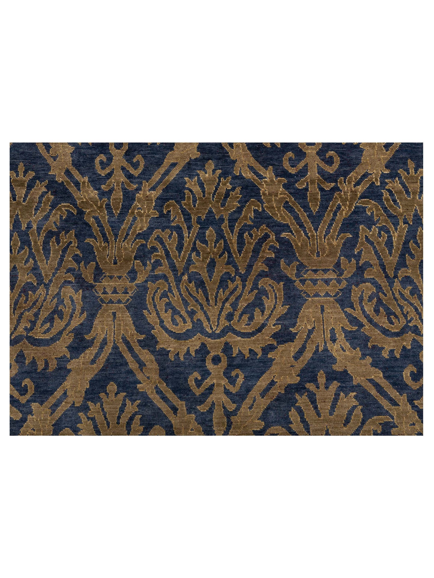 Evren 123427 Navy Gold 6x9.2 Hand Knotted Rug