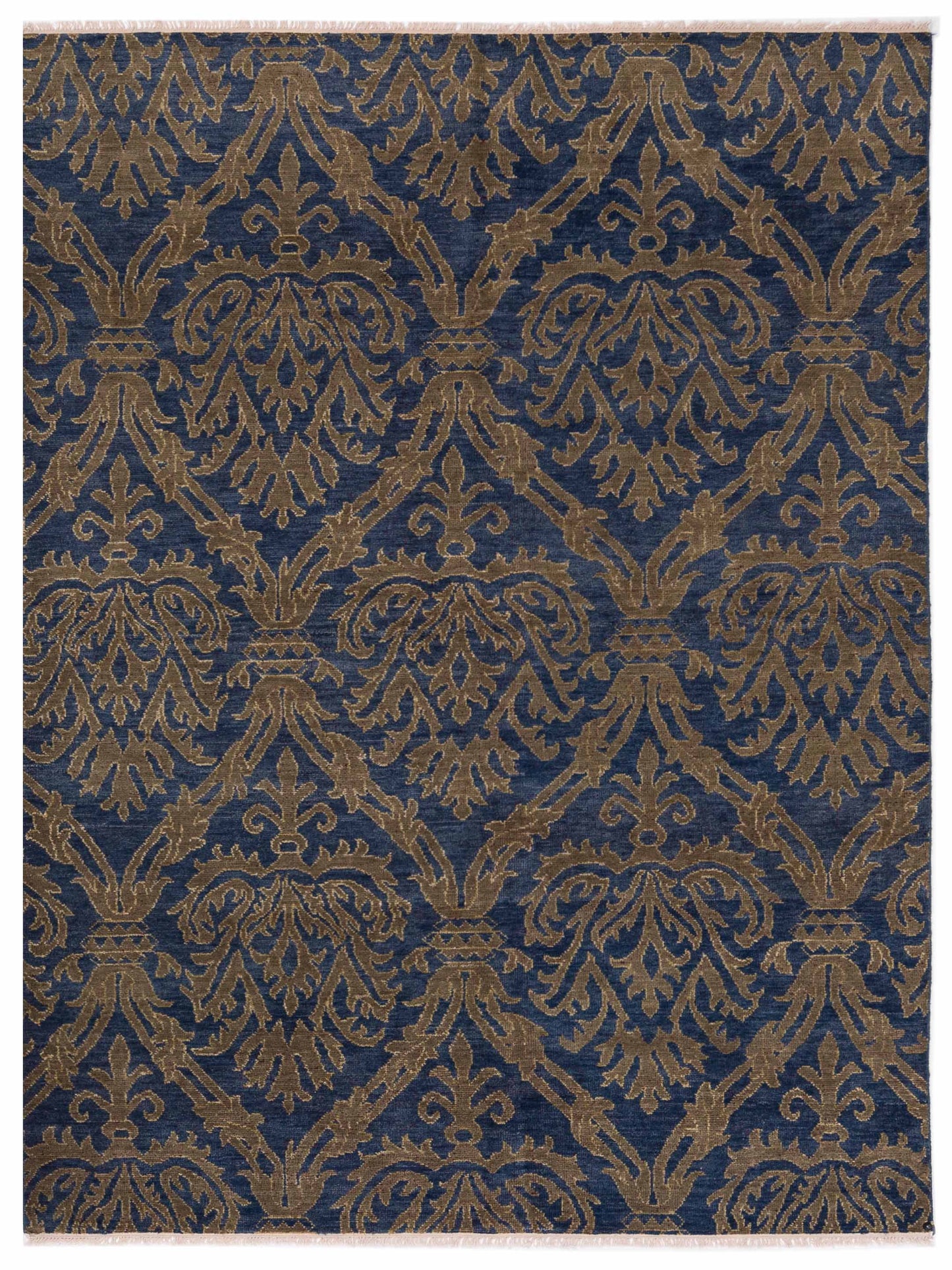 Rajpur Evren Navy Blue Gold Transitional