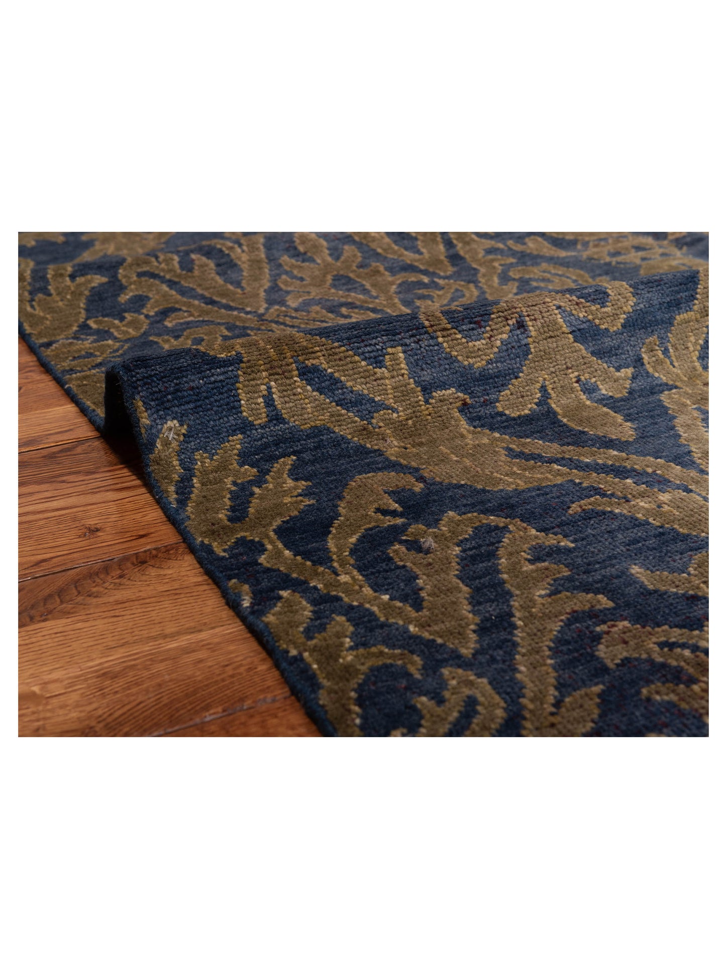 Evren 123431 Navy Gold 8x10 Hand Knotted Rug