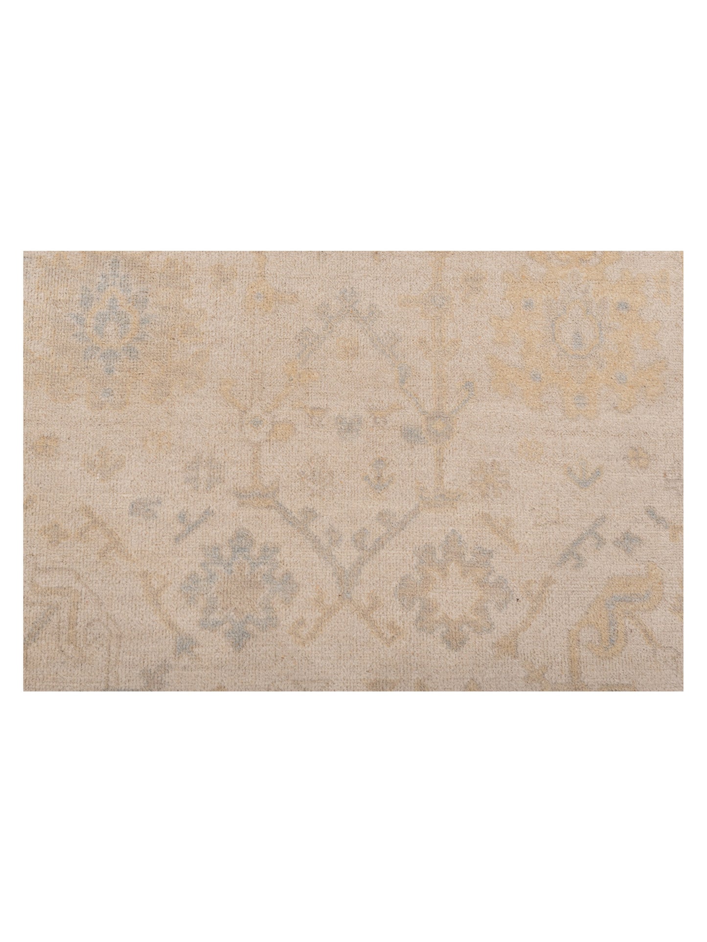 Evren 123441 Silver Gold 4x5.11 Hand Knotted Rug