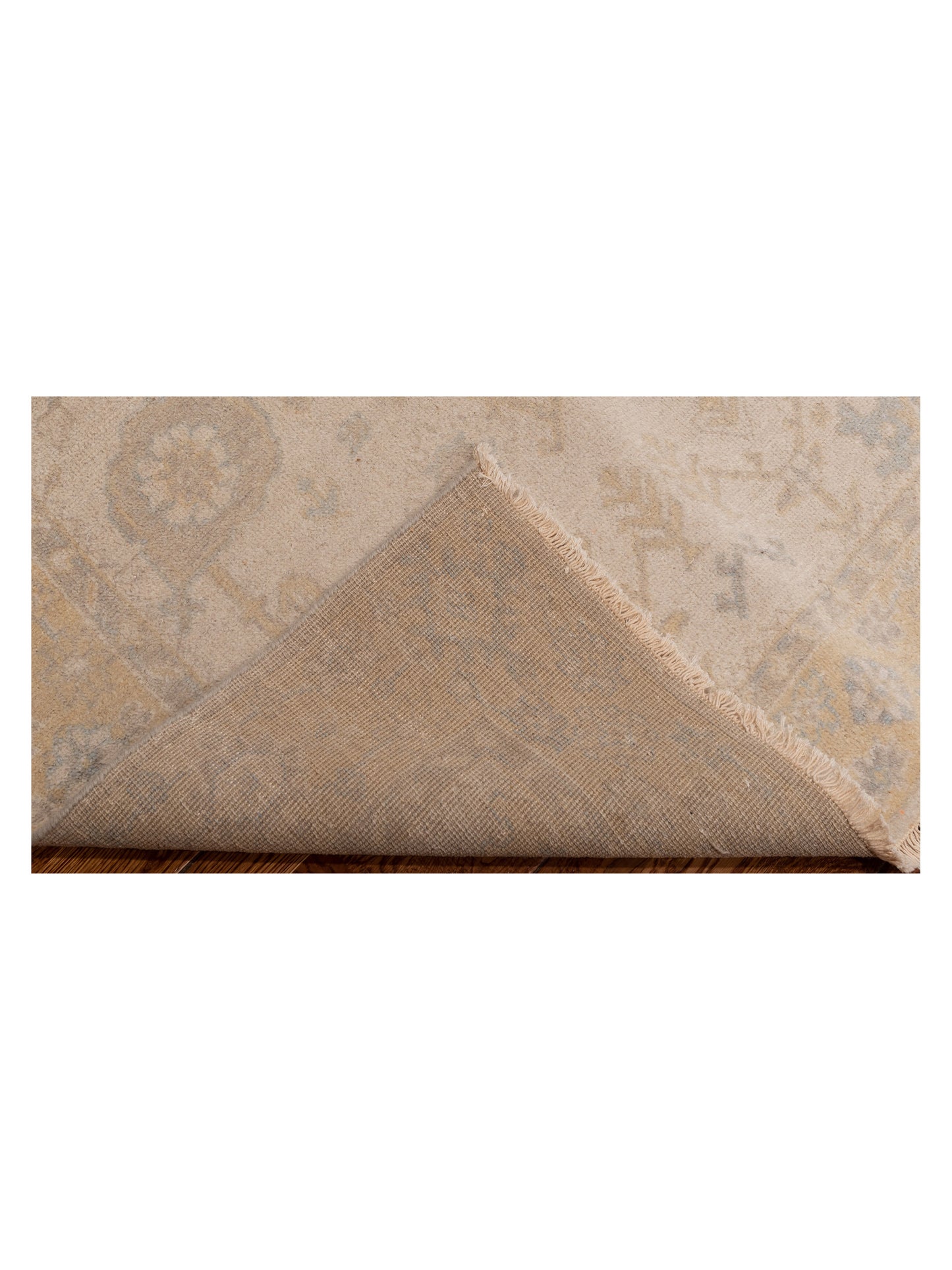 Evren 123441 Silver Gold 4x5.11 Hand Knotted Rug