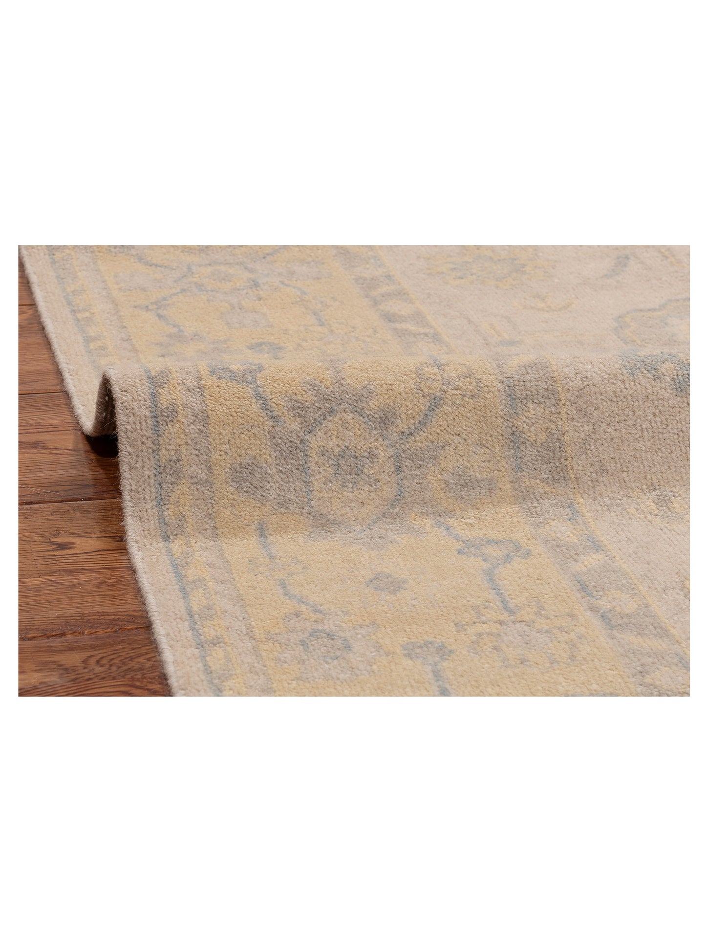 Evren 123447 Silver Gold 6x9 Hand Knotted Rug