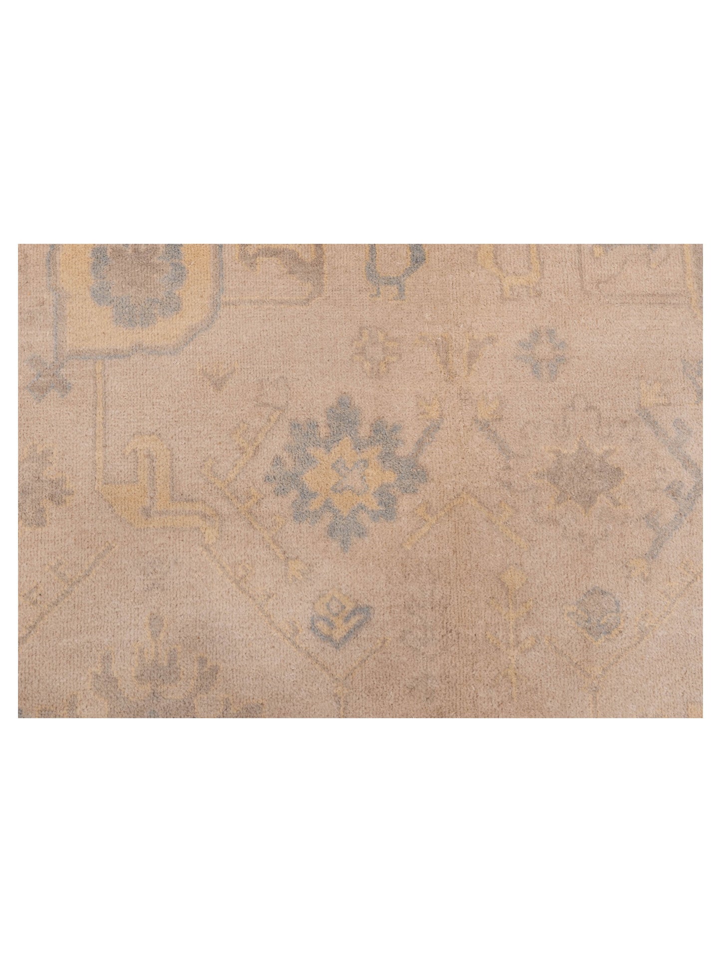 Evren 123447 Silver Gold 6x9 Hand Knotted Rug