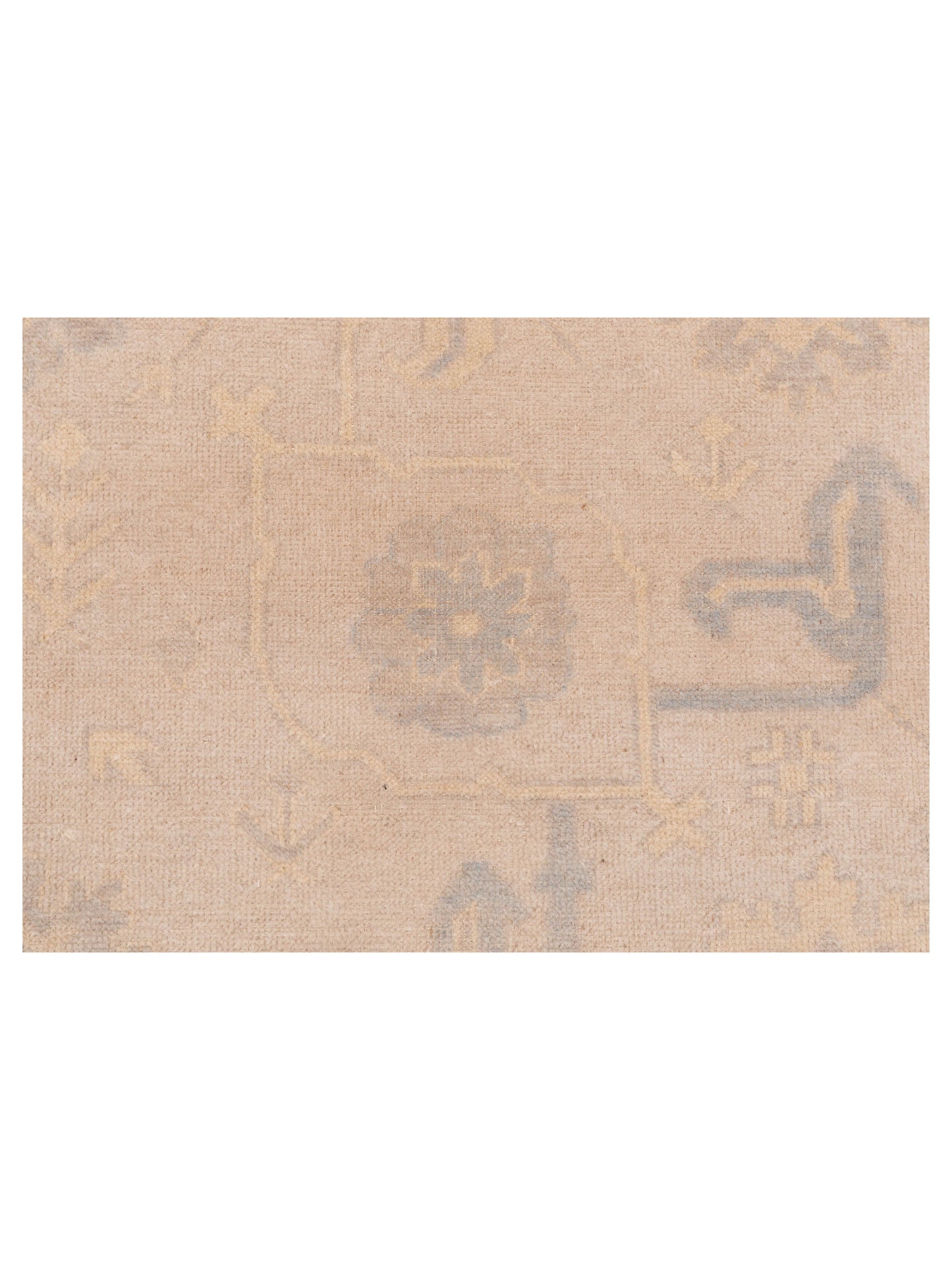 Evren 123452 Cream Gold 8x9.11 Hand Knotted Rug