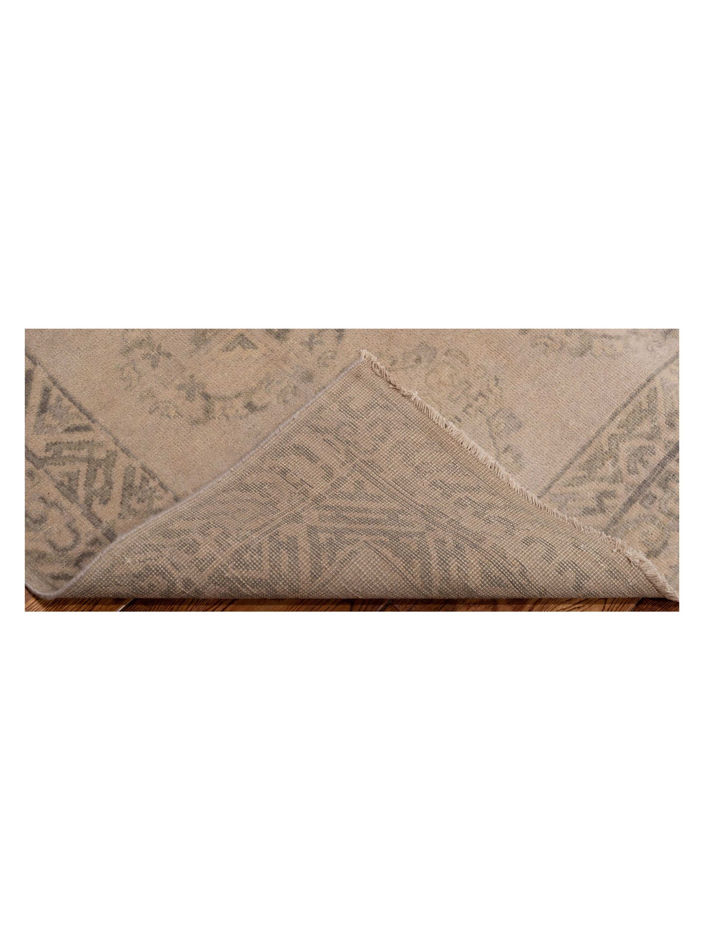 Evren 123461 Silver Green 4x5.10 Hand Knotted Rug