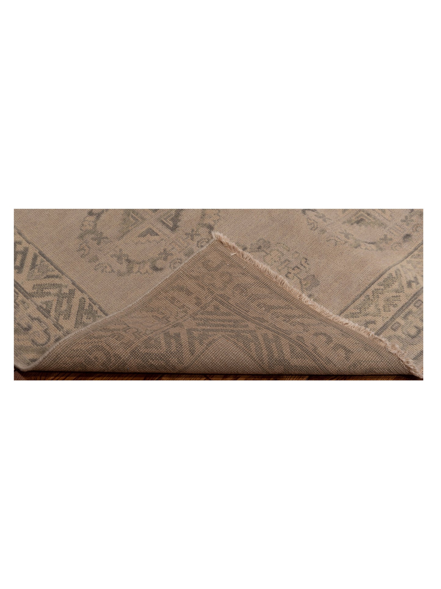 Evren 123462 Silver Green 4.1x6 Hand Knotted Rug