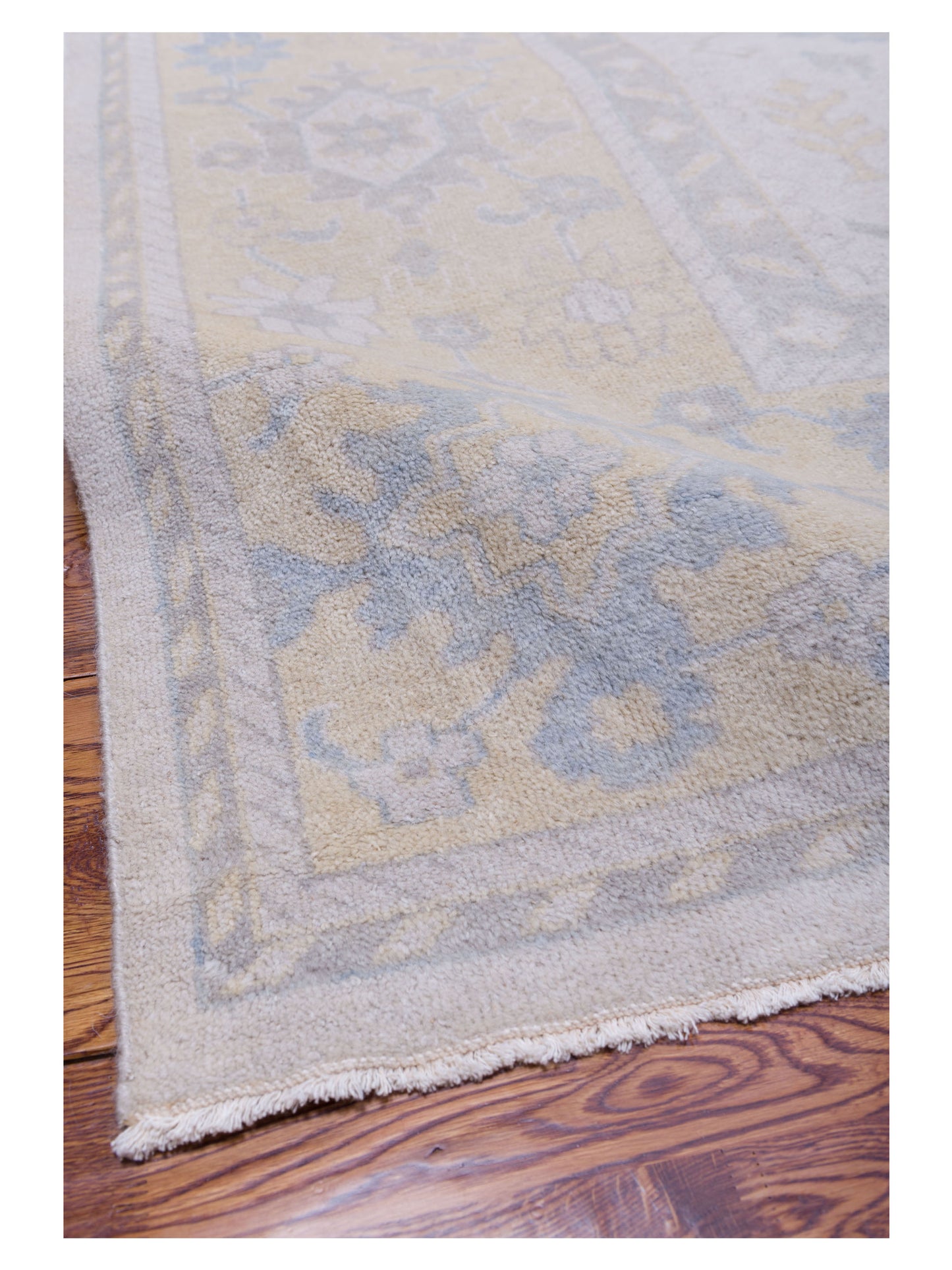 Evren 123473 Silver Gold 9.11x14 Hand Knotted Rug