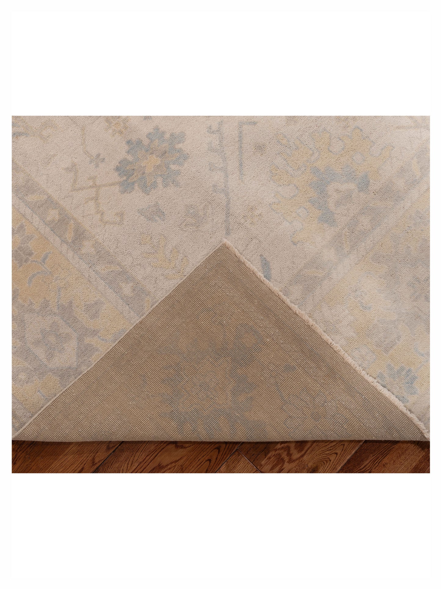 Evren 123474 Silver Gold 10x14.1 Hand Knotted Rug