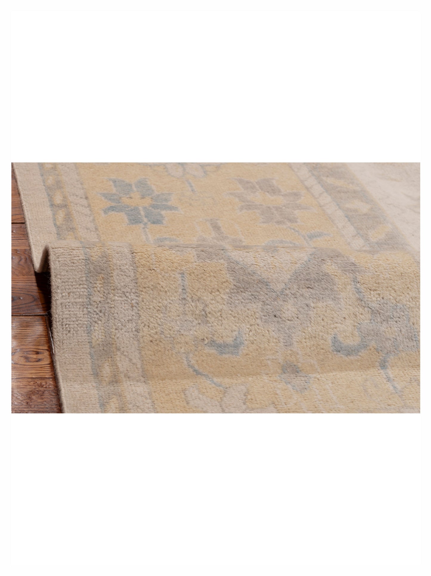 Evren 123474 Silver Gold 10x14.1 Hand Knotted Rug