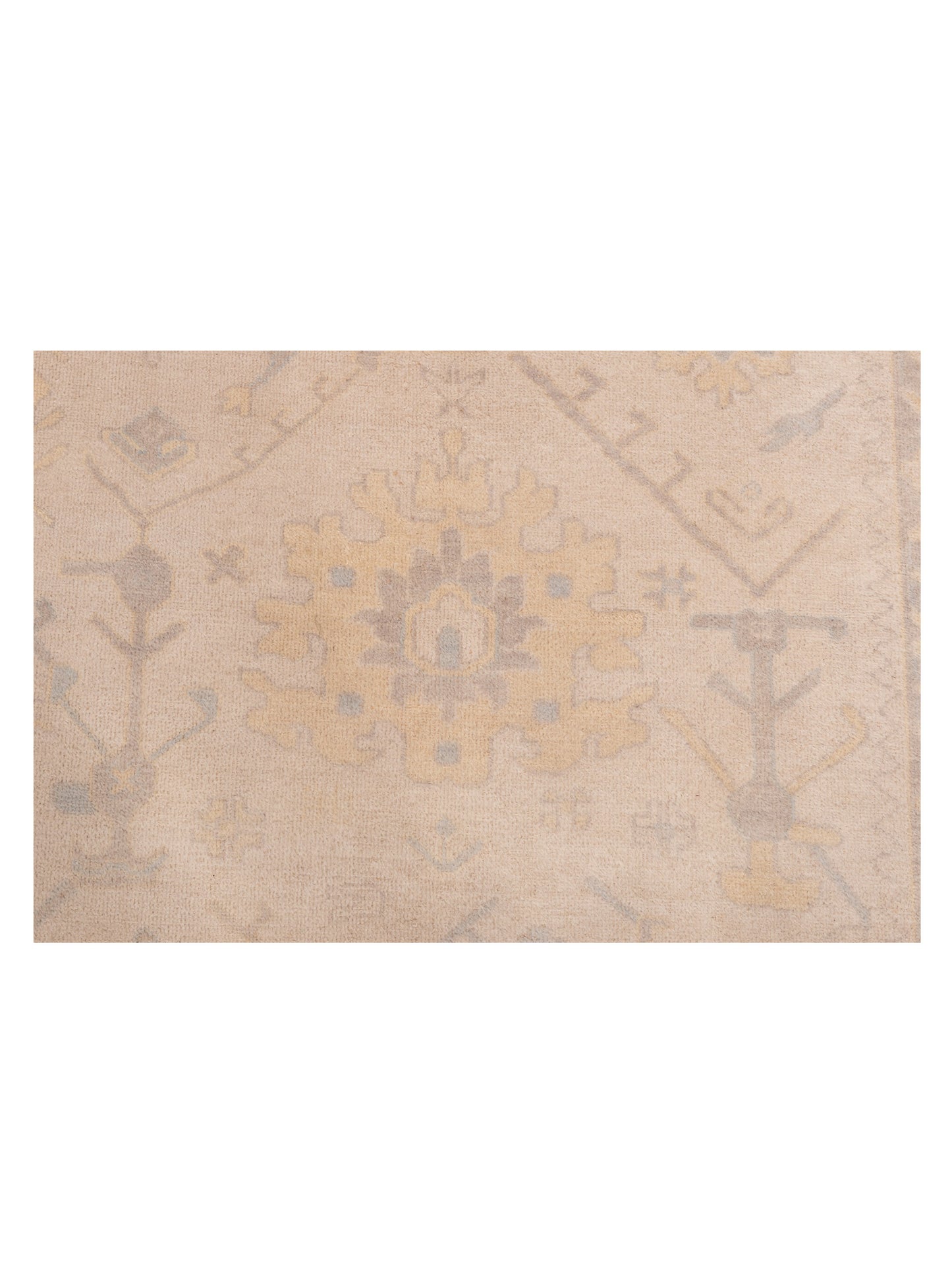 Evren 123475 Silver Gold 9x12 Hand Knotted Rug