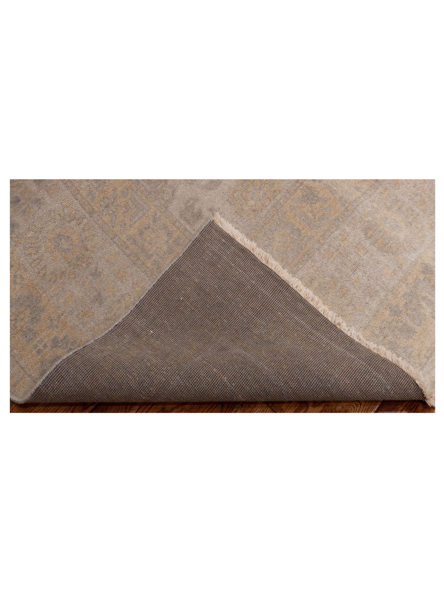Evren 123491 Silver Gold 6.6x8 Hand Knotted Rug