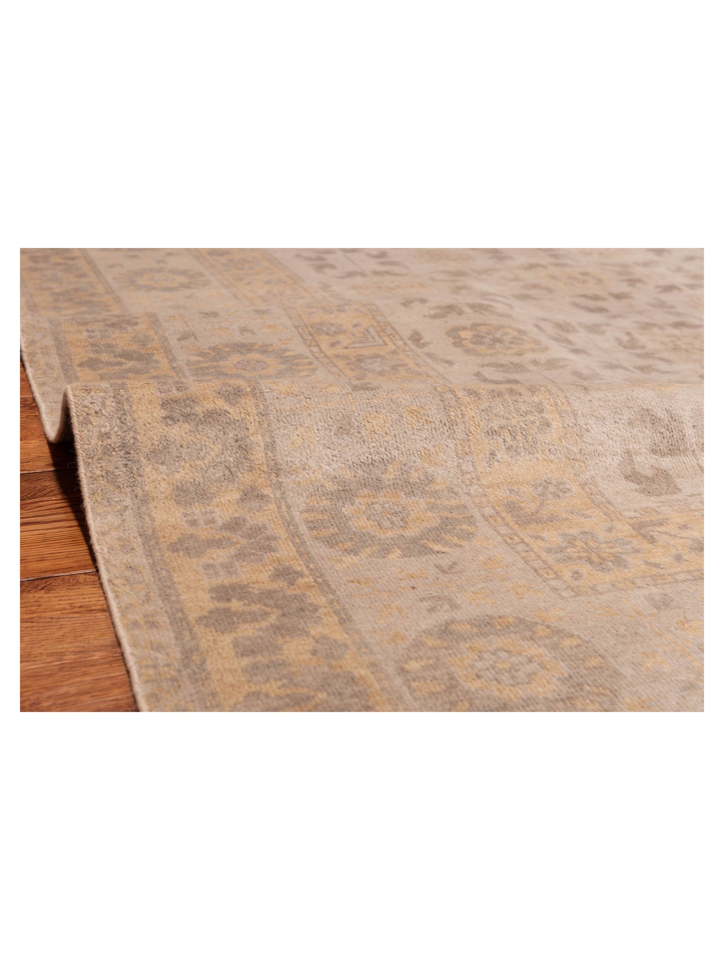 Evren 123493 Silver Gold 6.1x8.10 Hand Knotted Rug