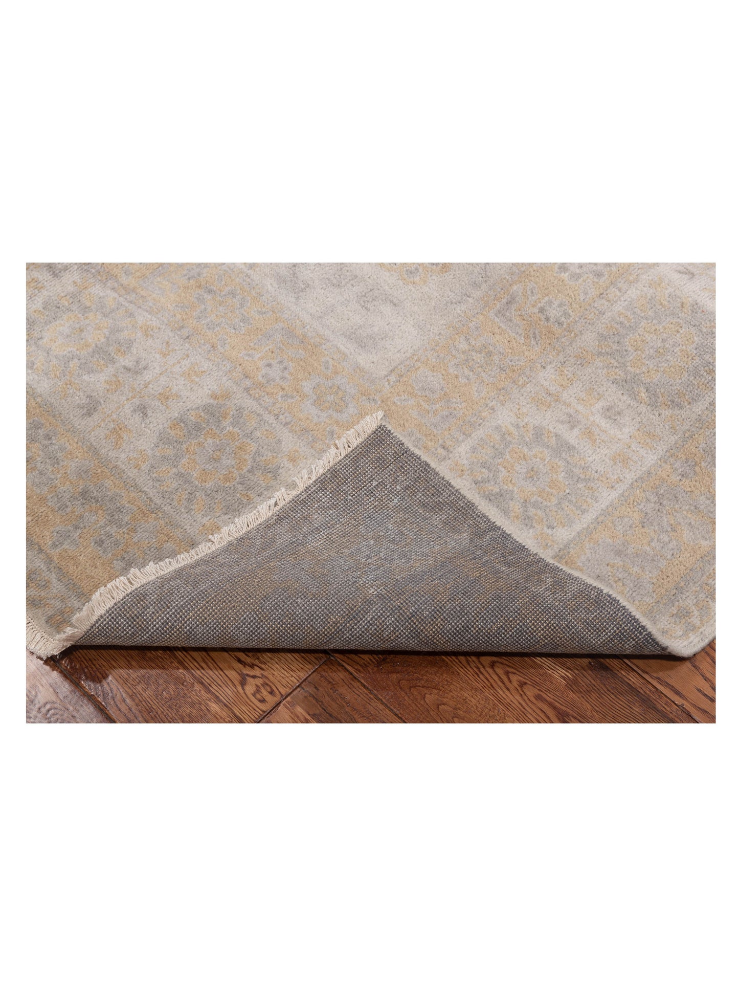 Evren 123494 Silver Gold 6.1x8.10 Hand Knotted Rug