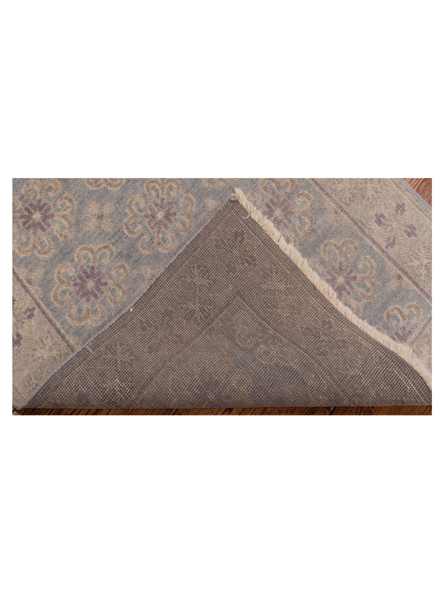 Evren 123495 Blue Gray 2.6x7.10 Hand Knotted Rug