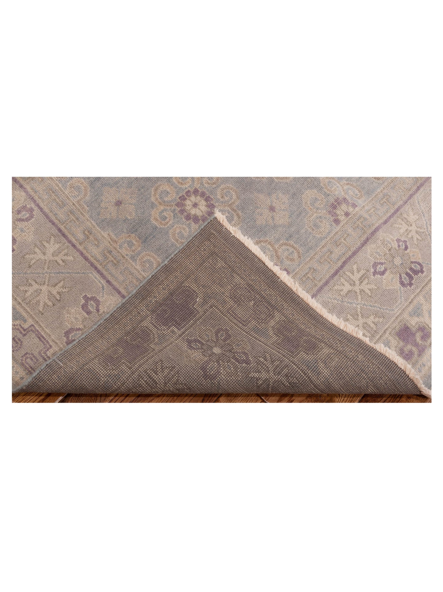 Evren 123505 Blue Gray 5x8 Hand Knotted Rug