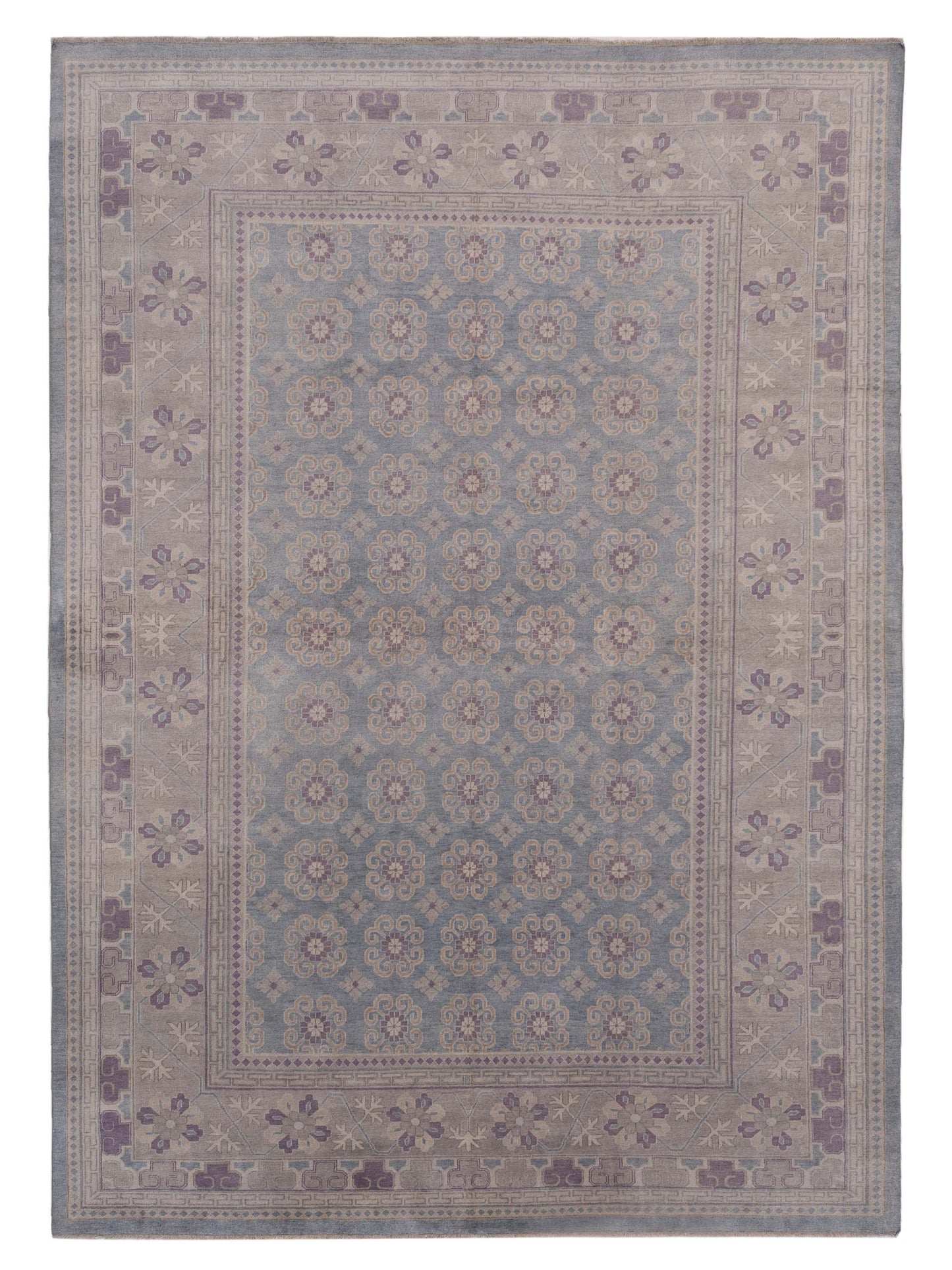 Rajpur Evren  Blue Ivory Transitional