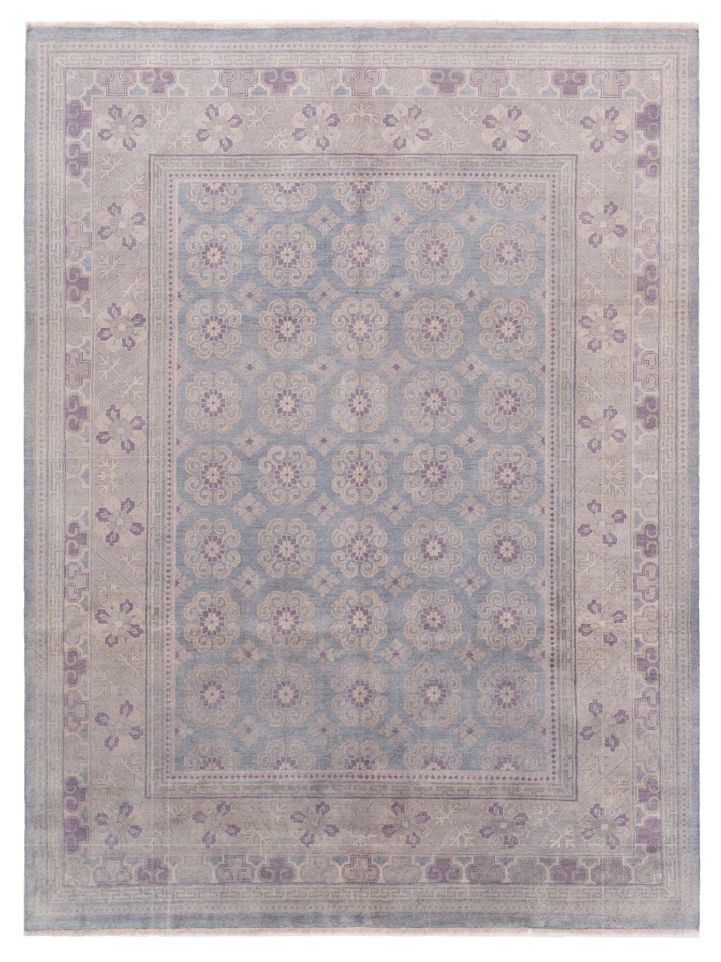 Rajpur Evren Blue Silver Transitional