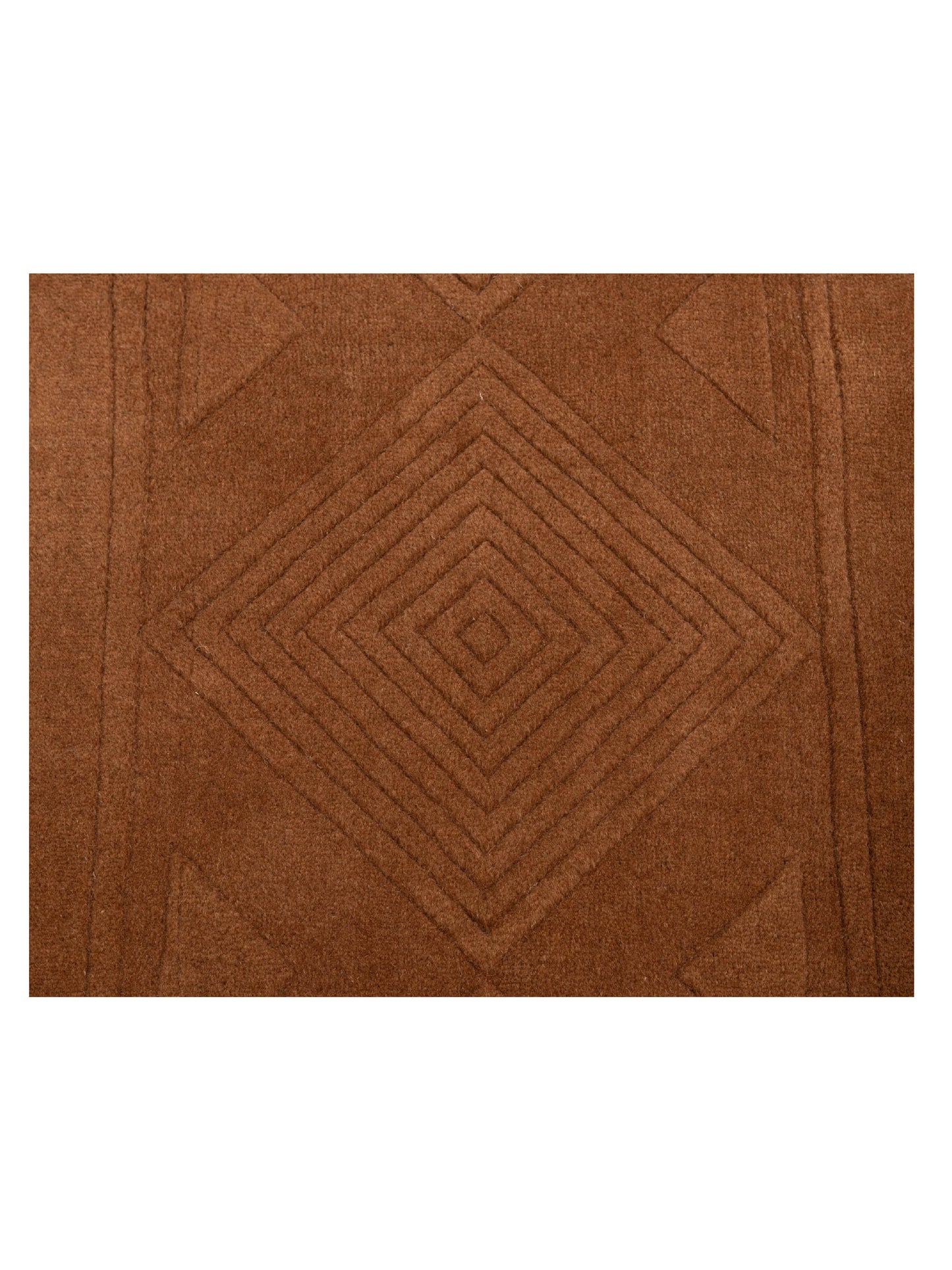 Himalayan 123533 Copper Copper 8.8x11.9 Hand Knotted Rug