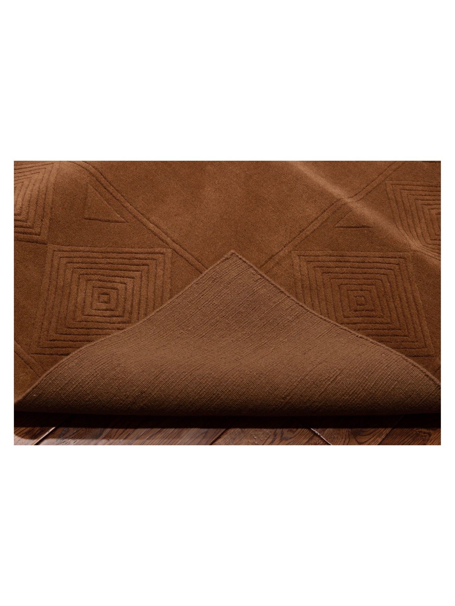 Himalayan 123533 Copper Copper 8.8x11.9 Hand Knotted Rug