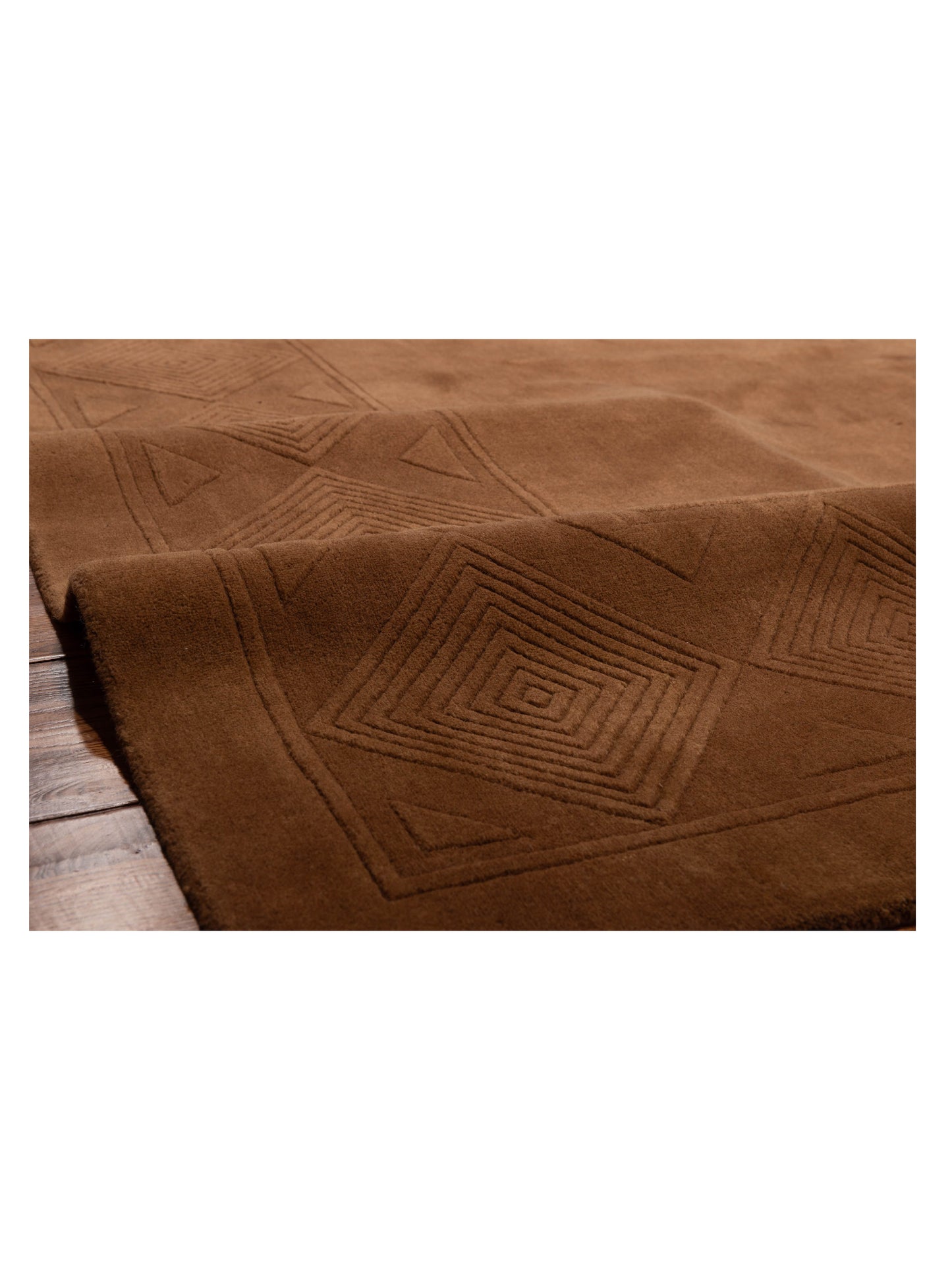 Himalayan 123533 Copper Copper 8.8x11.9 Hand Knotted Rug
