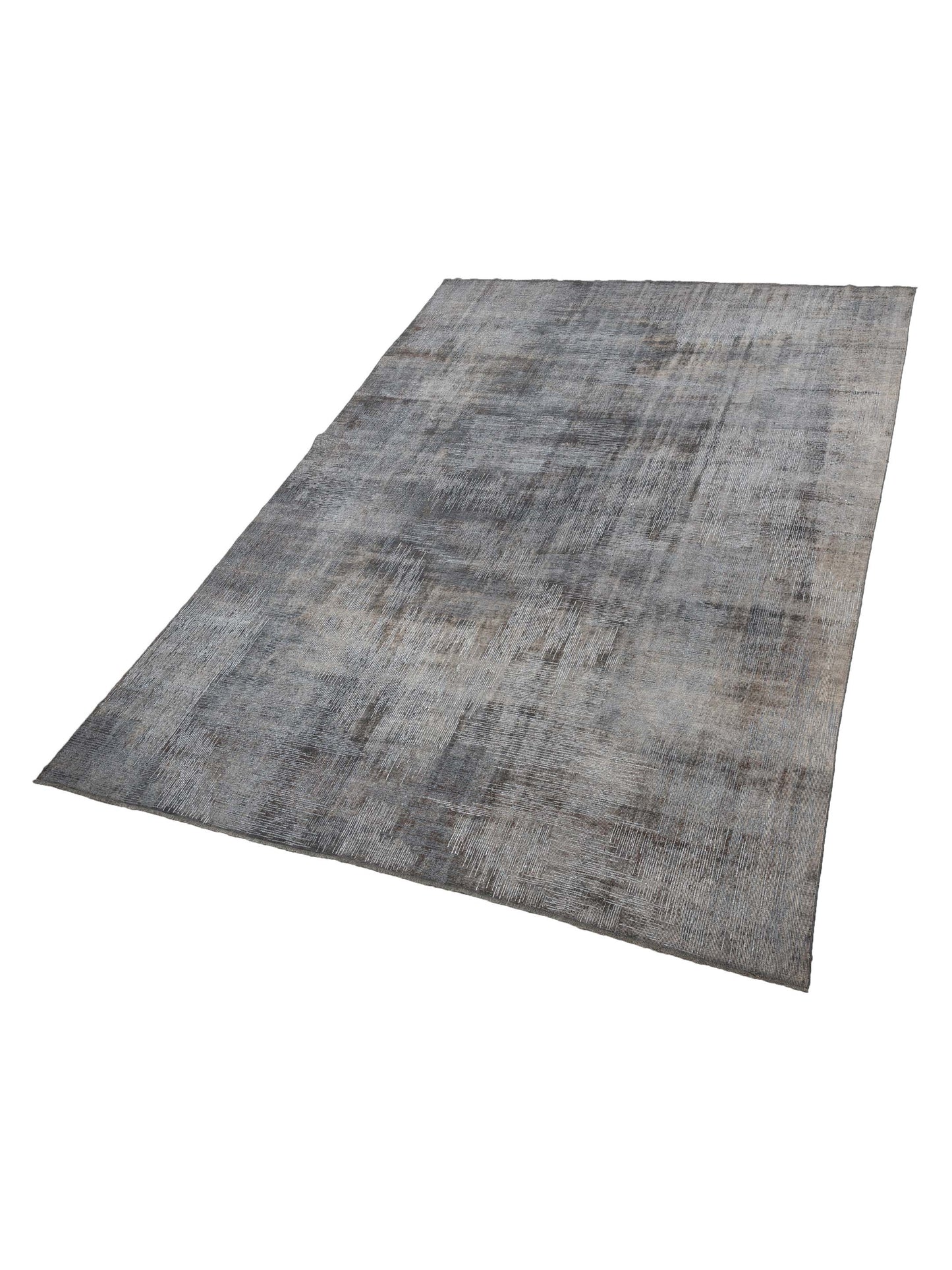 Vintage 123535 Gray 9.9x14.9 Hand Knotted Rug